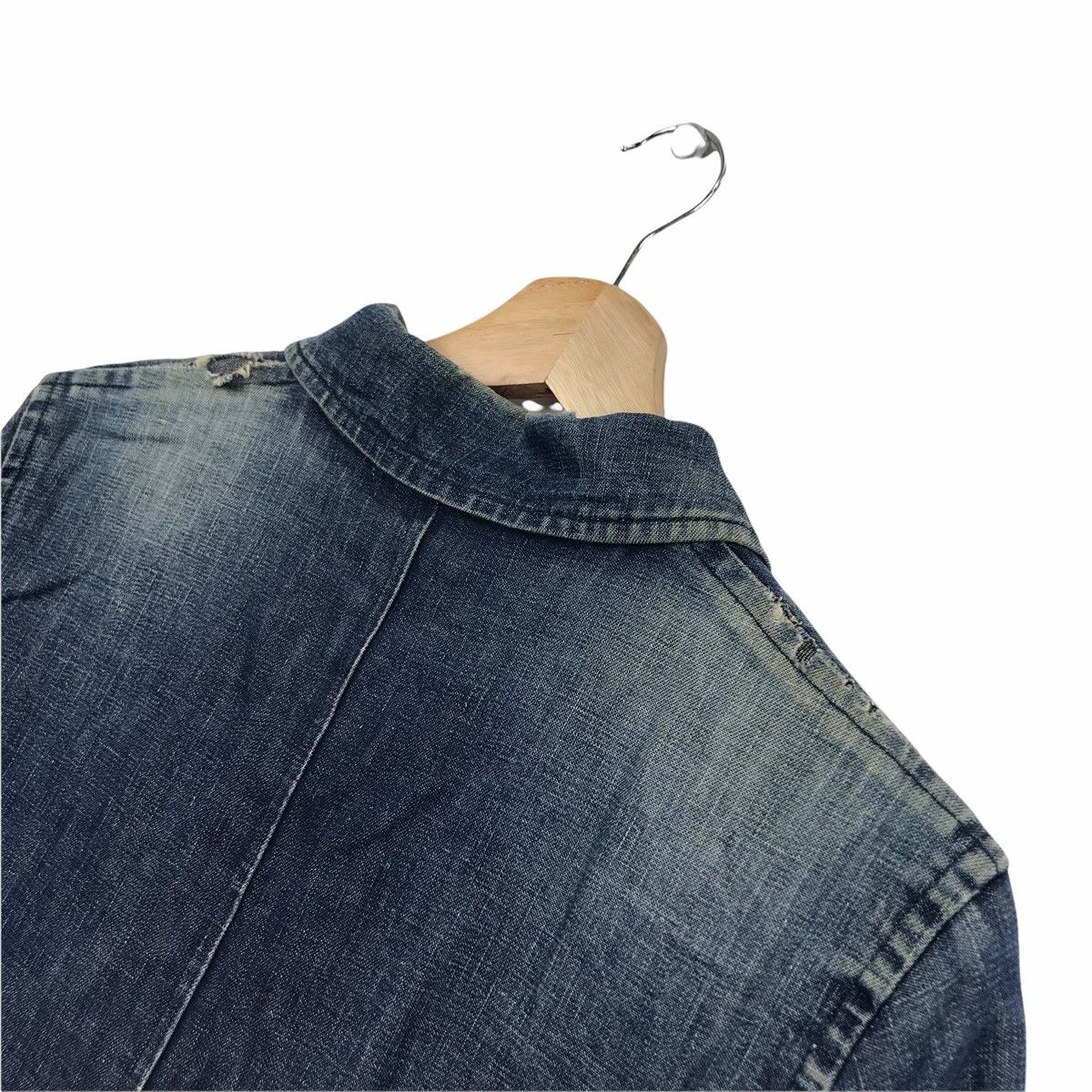 Kate Spade KATE SPADE New York US Designer Long Jeans Jacket Size S / US 4 / IT 40 - 5 Thumbnail