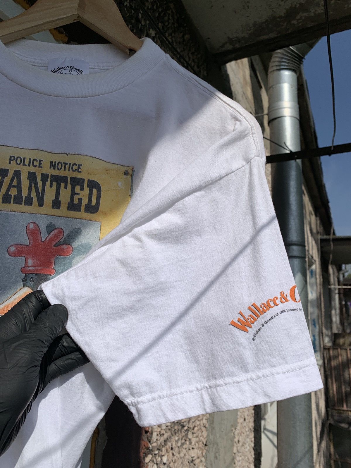 Cartoon Network 1989 Vintage Wallace & Gromit Wanted Chicken T-Shirt Size US L / EU 52-54 / 3 - 9 Thumbnail