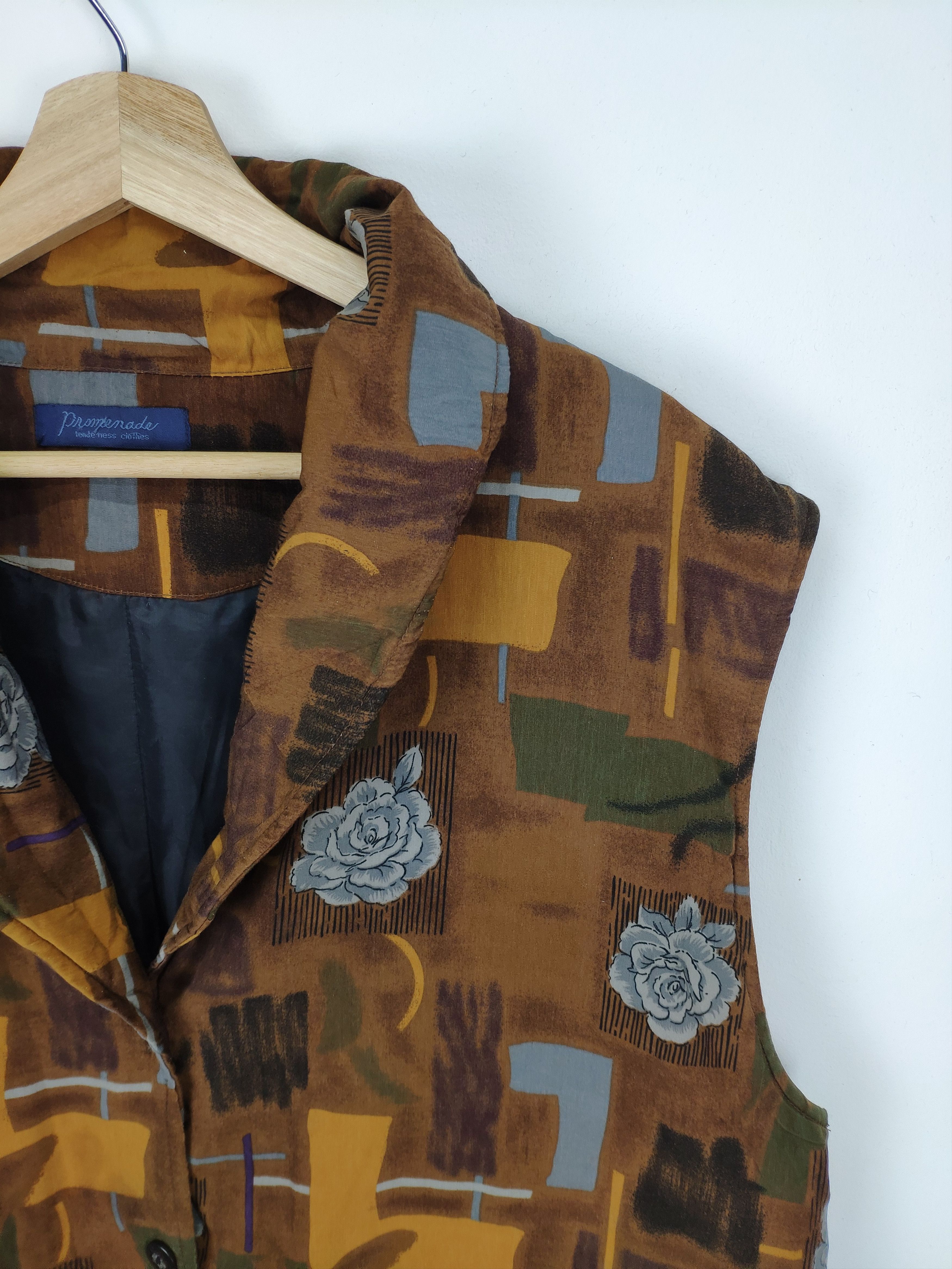 Japanese Brand Vintage Vest Art Abstract Japanese Style Size US L / EU 52-54 / 3 - 4 Thumbnail