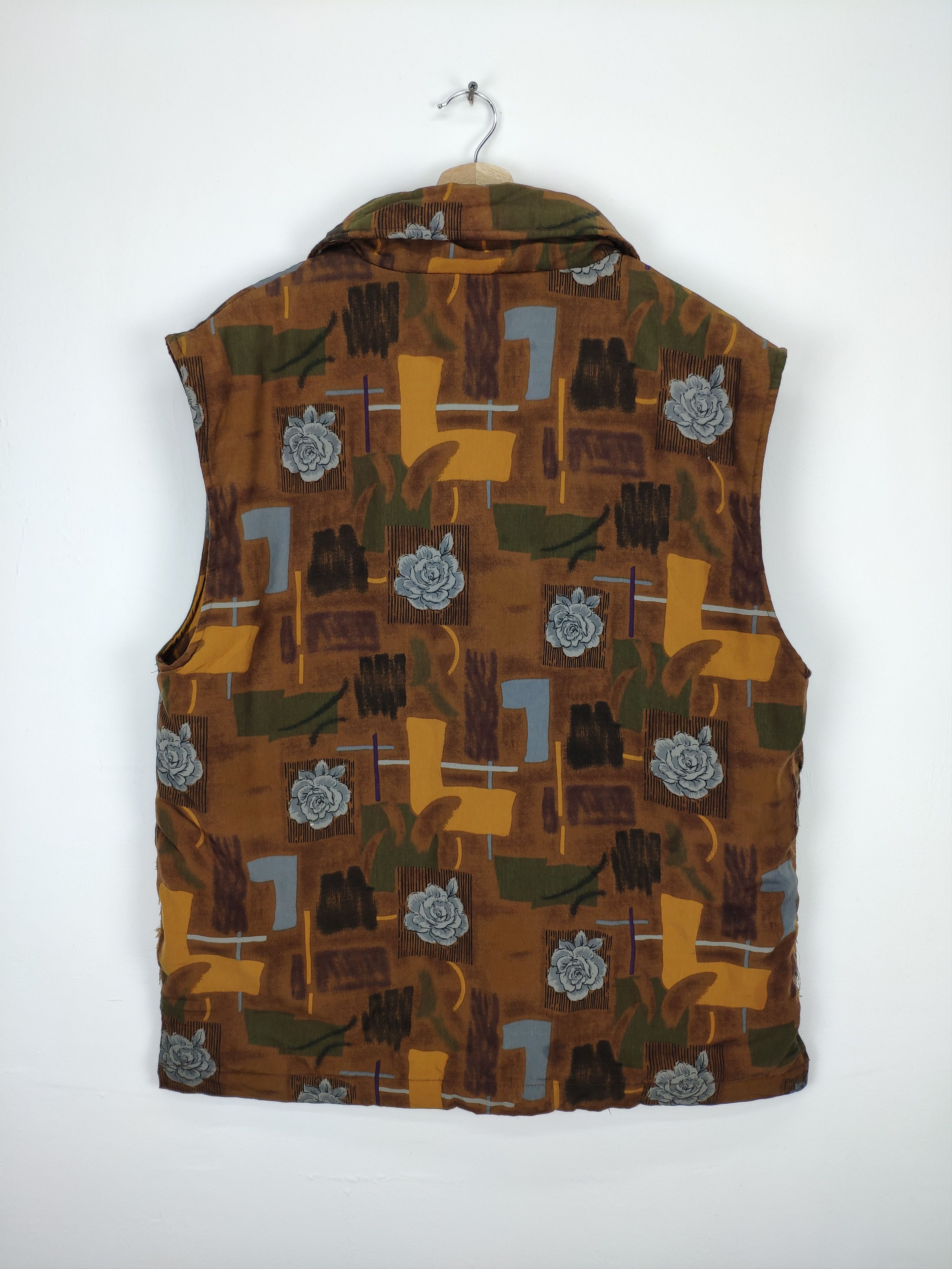 Japanese Brand Vintage Vest Art Abstract Japanese Style Size US L / EU 52-54 / 3 - 9 Thumbnail