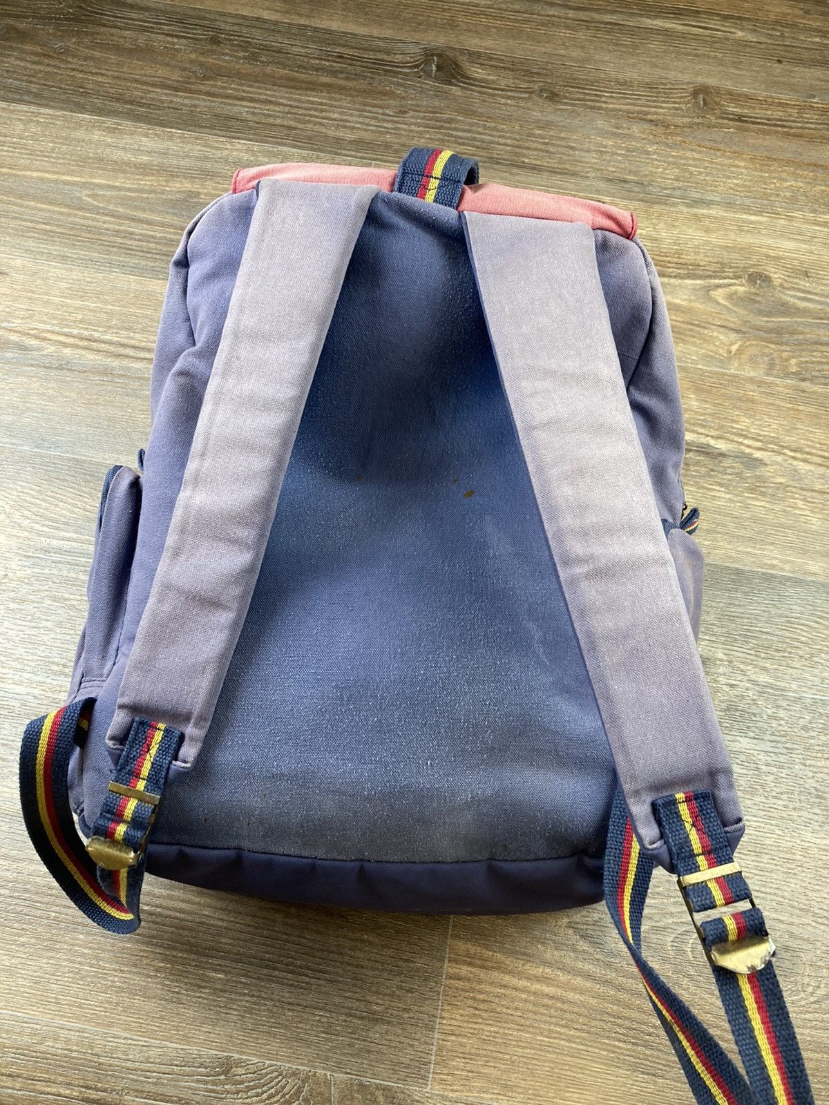 Nike × Vintage Vintage Nike pink/purple backpack bag Size ONE SIZE - 12 Thumbnail