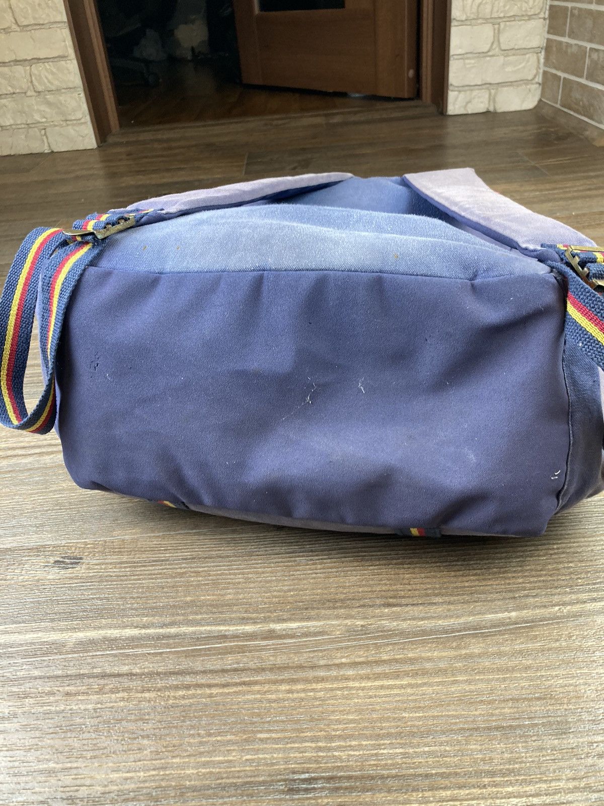 Nike × Vintage Vintage Nike pink/purple backpack bag Size ONE SIZE - 13 Thumbnail