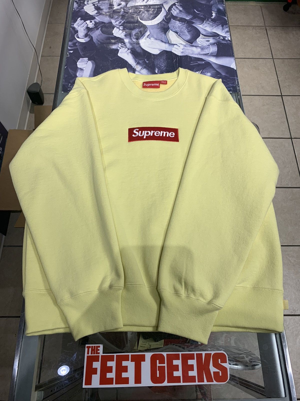 Supreme box logo crewneck fit on sale