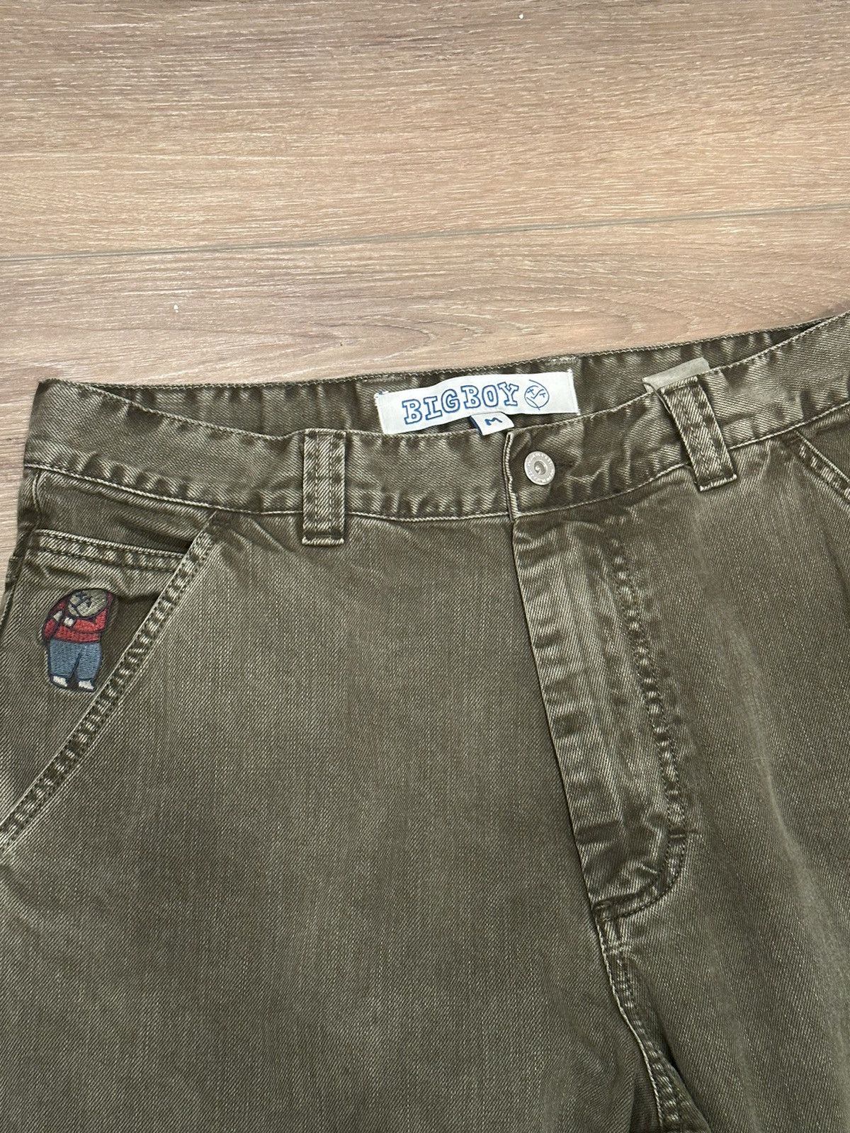 Polar Skate Co. Army green polar big boy carpenter jeans | Grailed