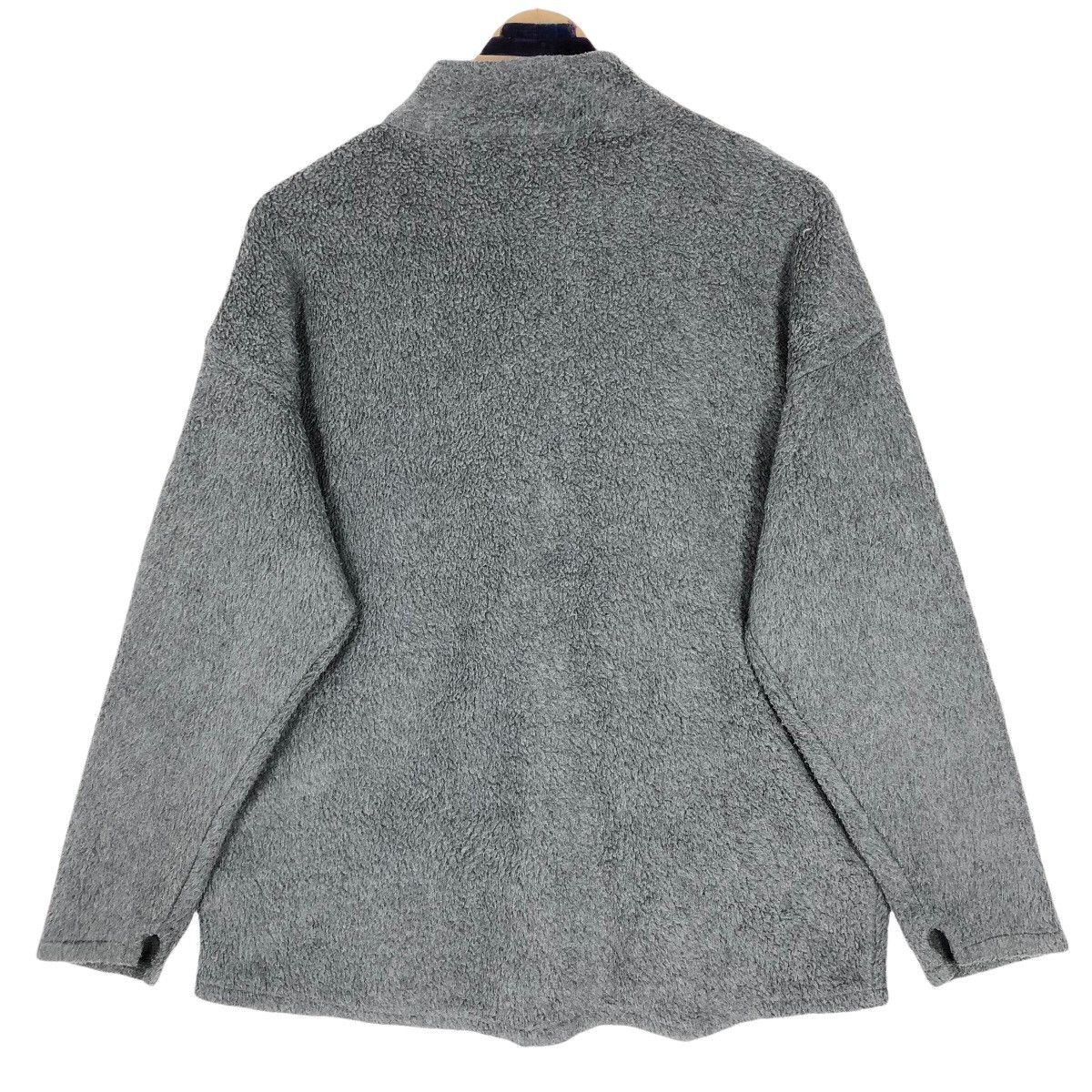 Gramicci Vintage Gramicci USA Mock Neck Fleece Sweater Button Up Size US L / EU 52-54 / 3 - 8 Thumbnail