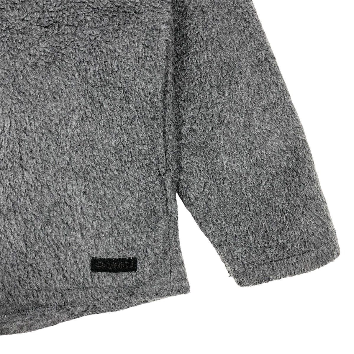 Gramicci Vintage Gramicci USA Mock Neck Fleece Sweater Button Up Size US L / EU 52-54 / 3 - 3 Thumbnail