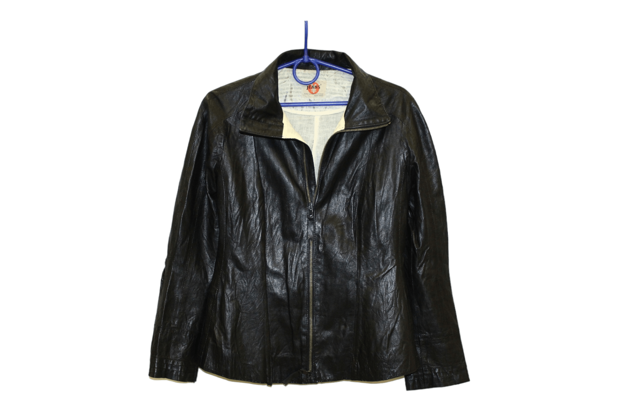 💥RARE💥 Michiko Koshino x Yen Jeans Goatskin Leather Jacket