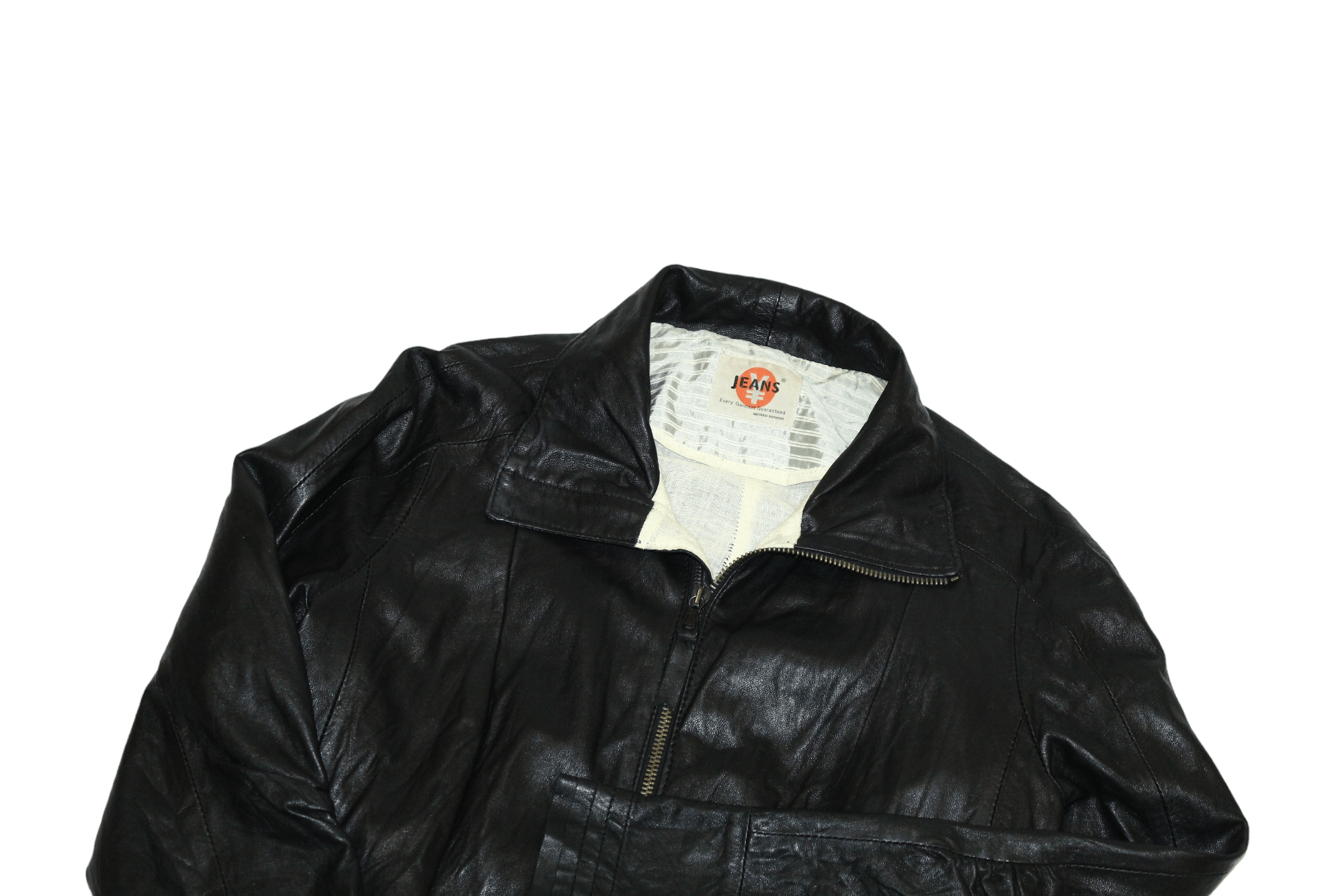 Michiko Koshino London 💥RARE💥 Michiko Koshino x Yen Jeans Goatskin Leather Jacket Size M / US 6-8 / IT 42-44 - 6 Thumbnail
