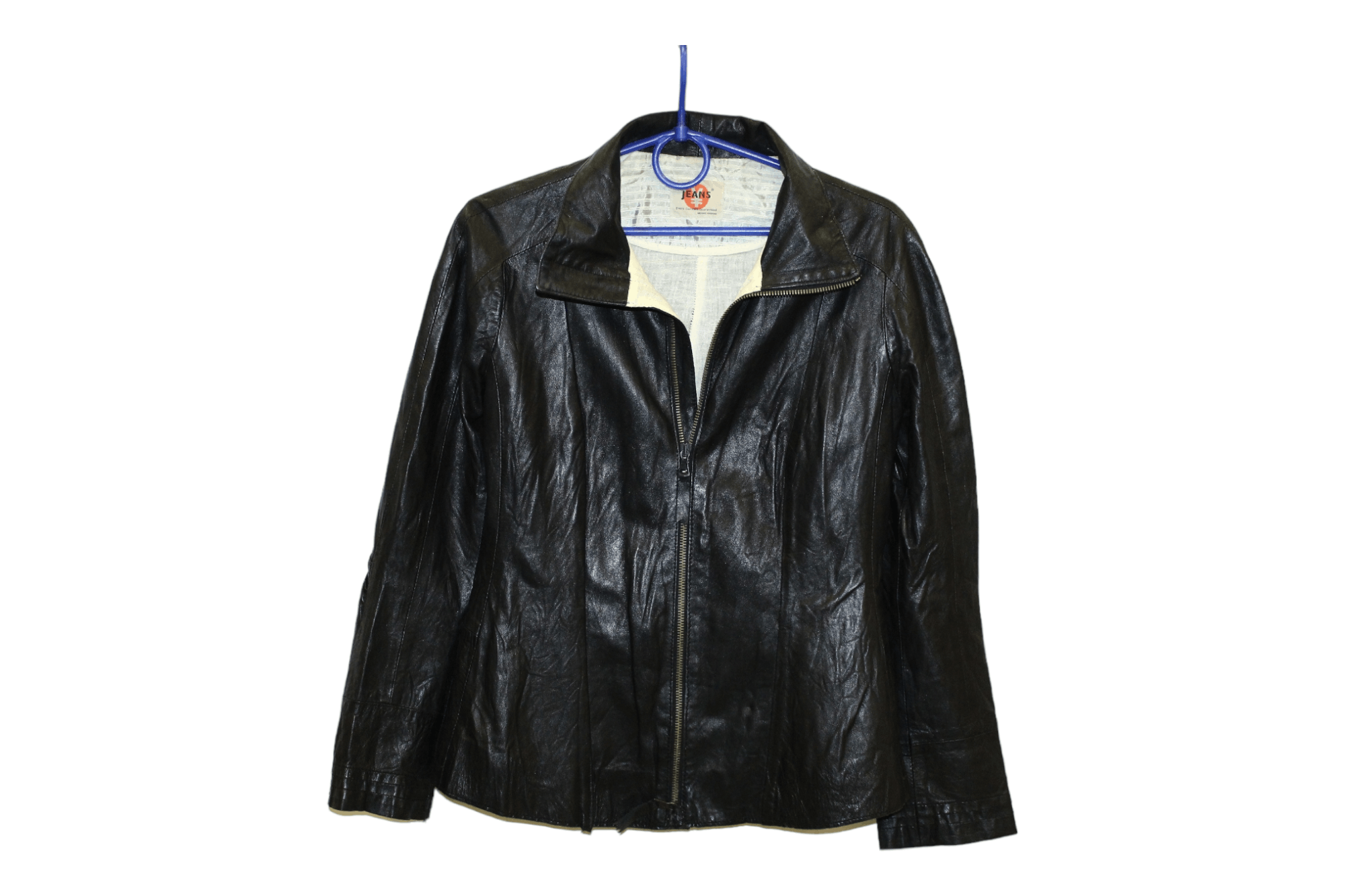Michiko Koshino London 💥RARE💥 Michiko Koshino x Yen Jeans Goatskin Leather Jacket Size M / US 6-8 / IT 42-44 - 13 Thumbnail