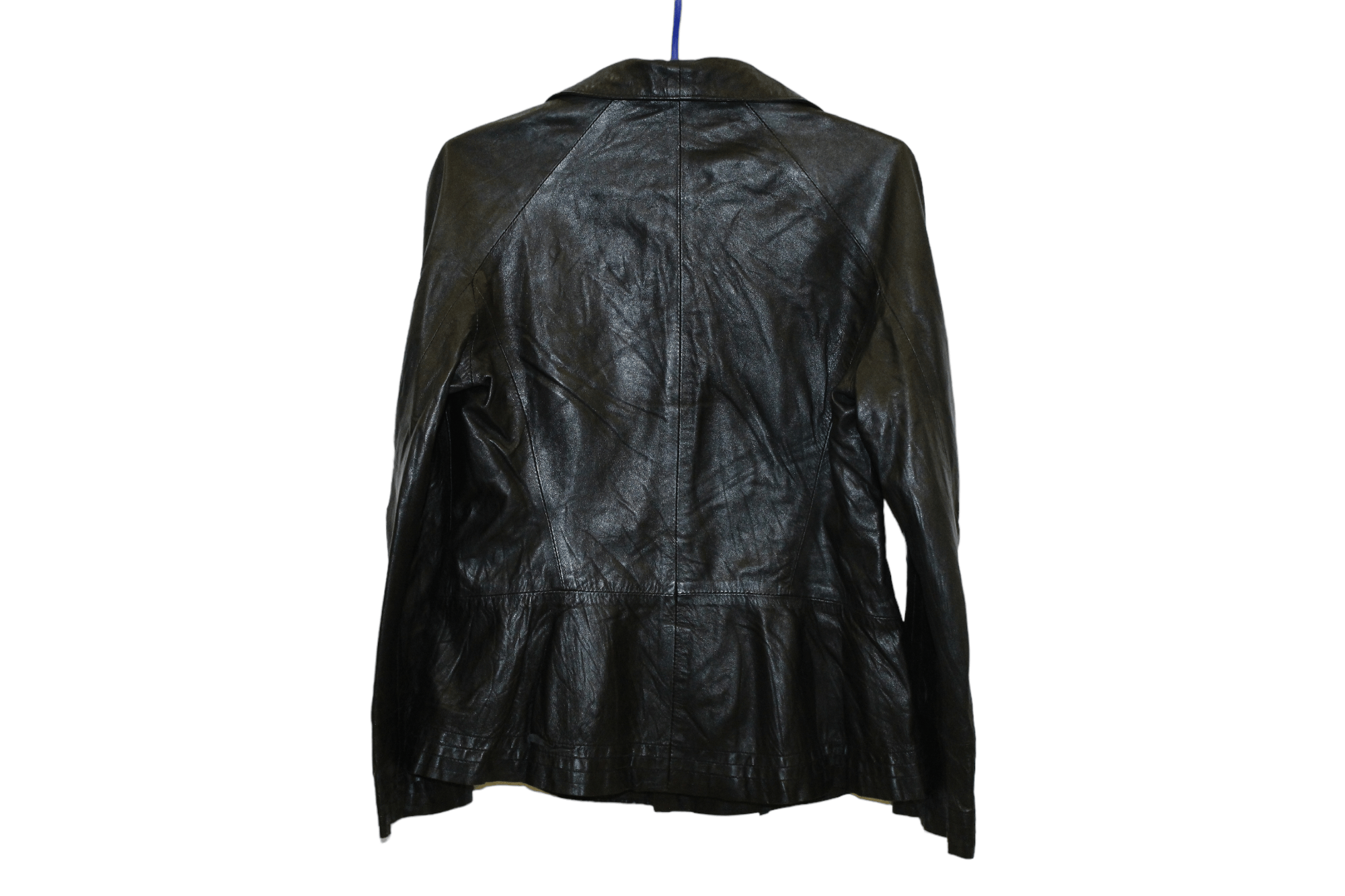 Michiko Koshino London 💥RARE💥 Michiko Koshino x Yen Jeans Goatskin Leather Jacket Size M / US 6-8 / IT 42-44 - 3 Thumbnail