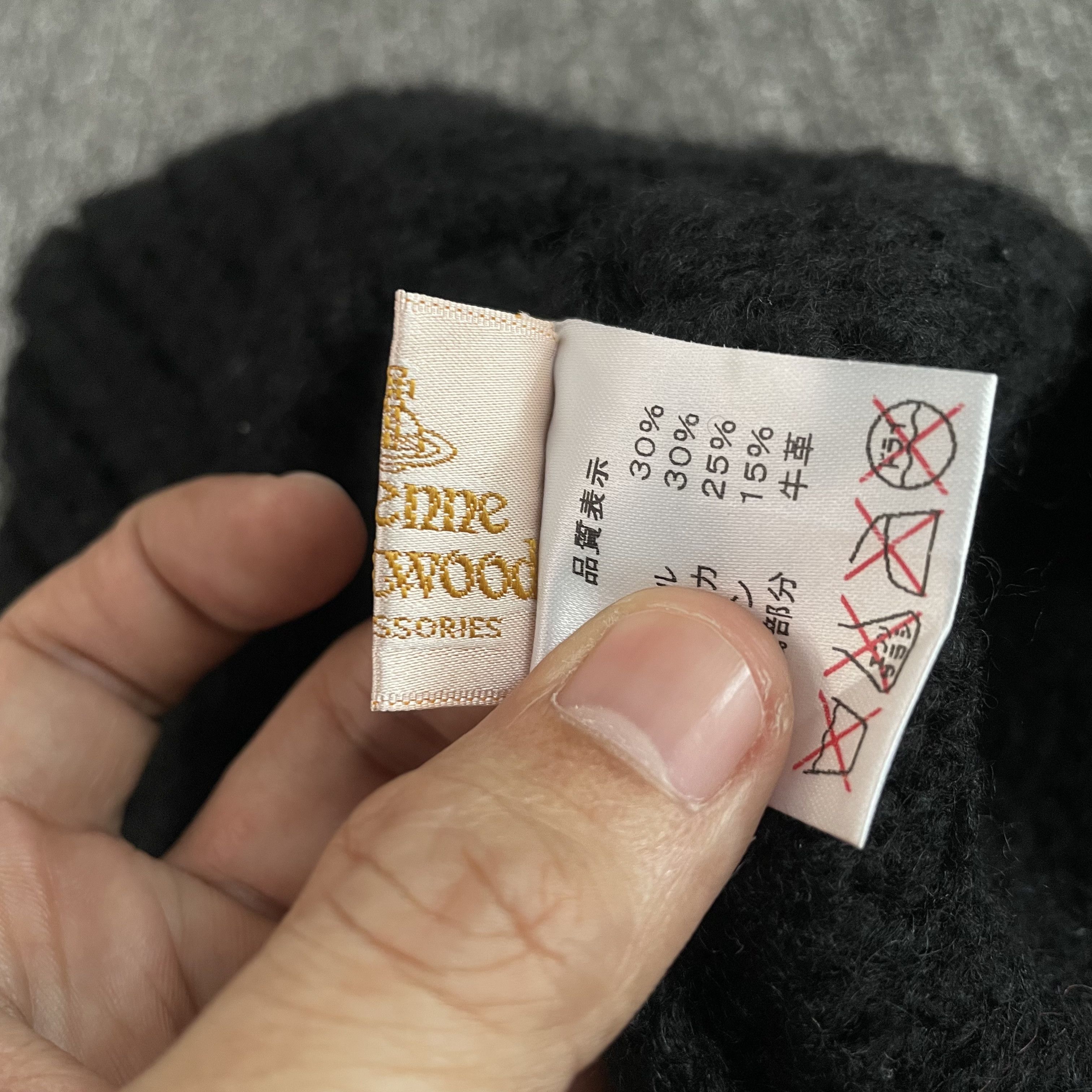 Vivienne Westwood Vivienne Westwood Beanie Size ONE SIZE - 4 Thumbnail
