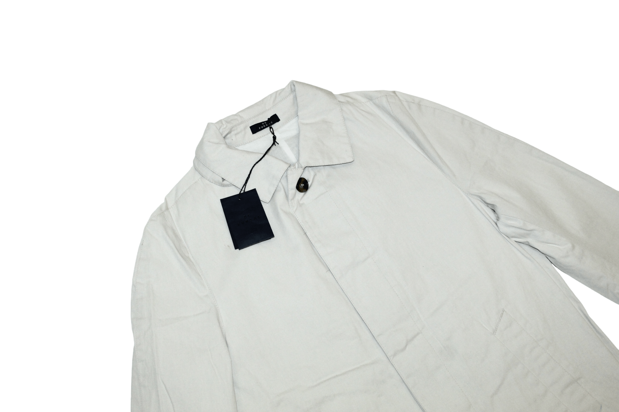 Costume National 💥Limonta selection pour De Fursac Solid Classic Trench Coat Size US S / EU 44-46 / 1 - 13 Thumbnail