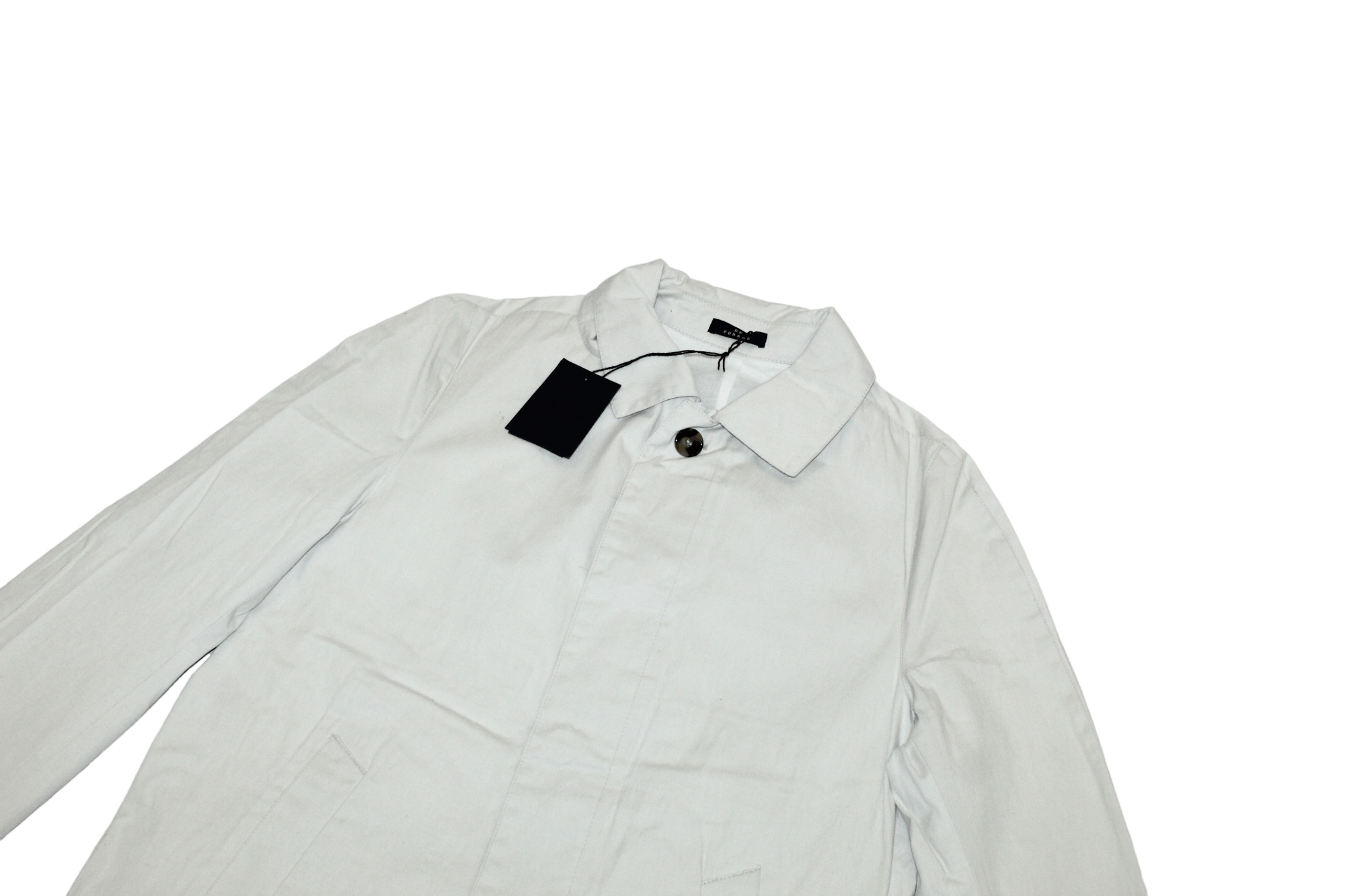Costume National 💥Limonta selection pour De Fursac Solid Classic Trench Coat Size US S / EU 44-46 / 1 - 2 Thumbnail