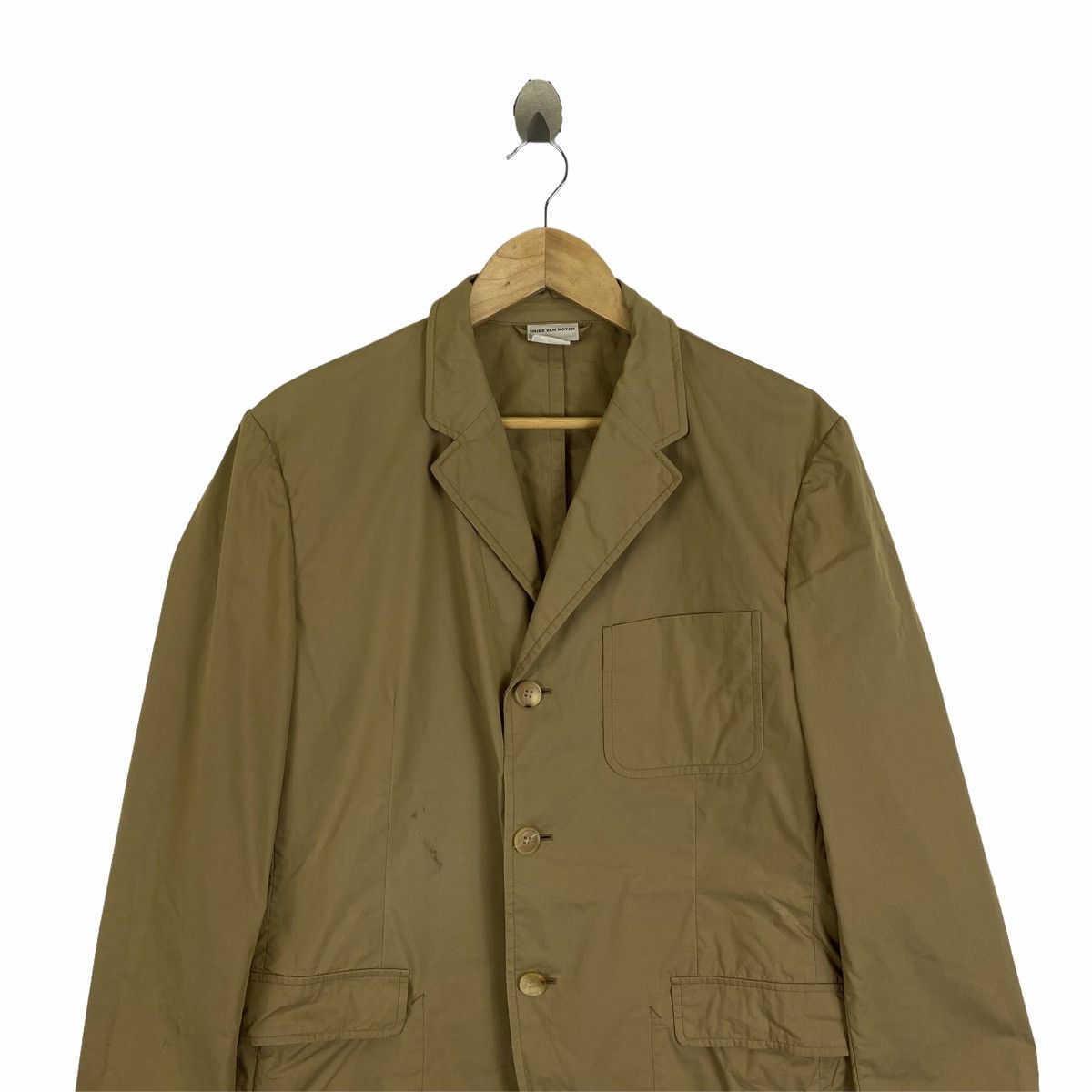 Dries Van Noten DRIES VAN NOTEN Made In Belgium Fashion Designer Blazer Coat Size 48R - 5 Thumbnail