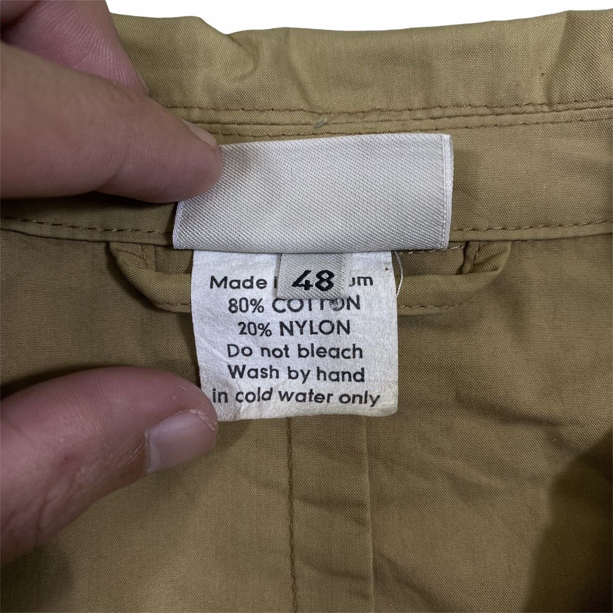 Dries Van Noten DRIES VAN NOTEN Made In Belgium Fashion Designer Blazer Coat Size 48R - 8 Thumbnail