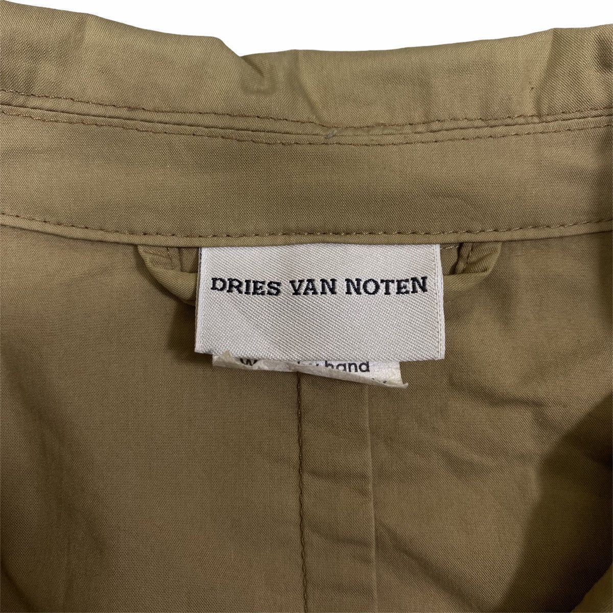 Dries Van Noten DRIES VAN NOTEN Made In Belgium Fashion Designer Blazer Coat Size 48R - 7 Thumbnail