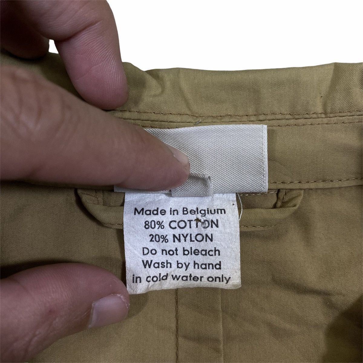 Dries Van Noten DRIES VAN NOTEN Made In Belgium Fashion Designer Blazer Coat Size 48R - 9 Thumbnail