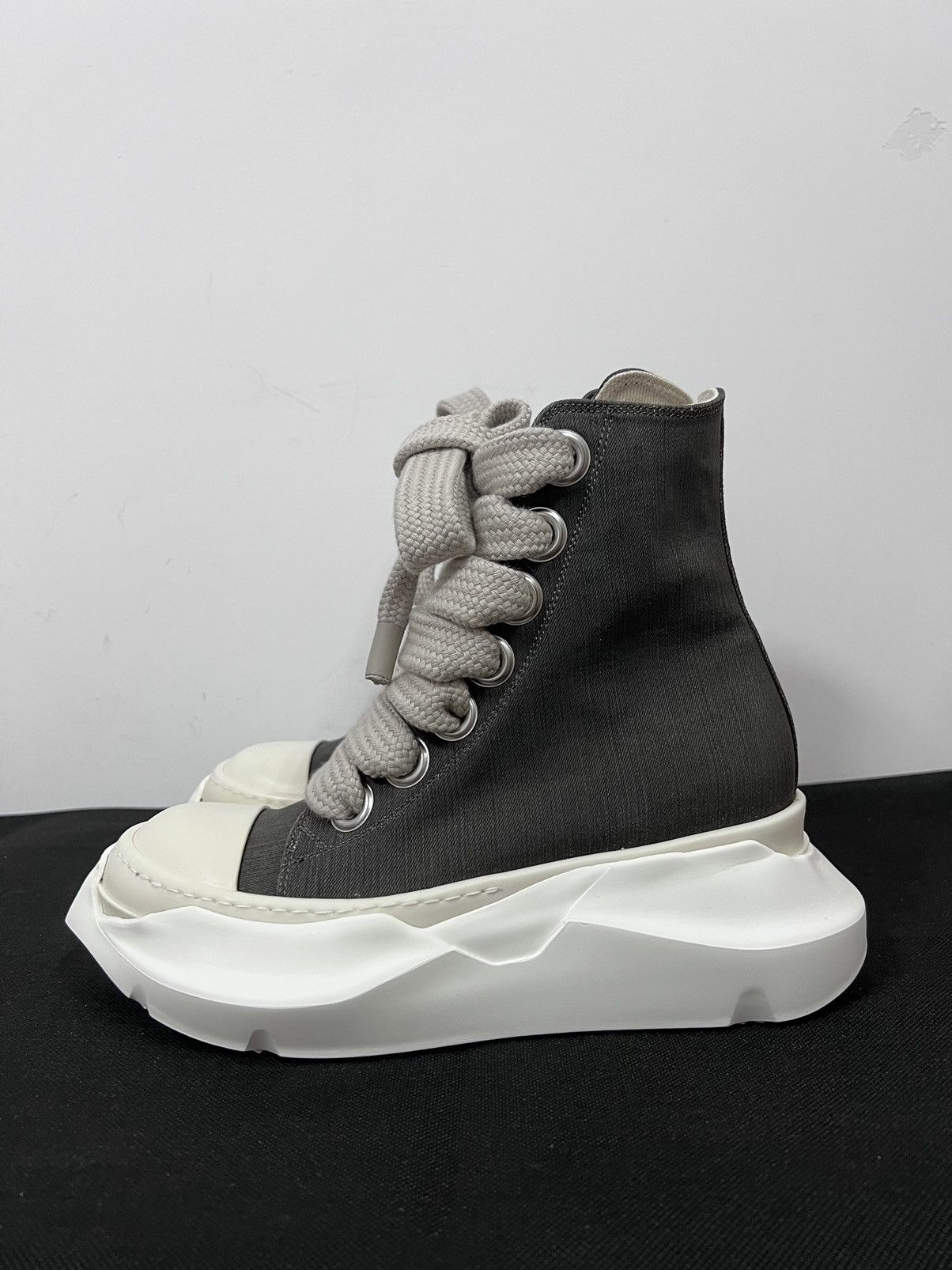 Rick Owens × Rick Owens Drkshdw Rick owens drkshdw jumbo laces ramones abstract sneakers Size US 7.5 / IT 37.5 - 3 Thumbnail