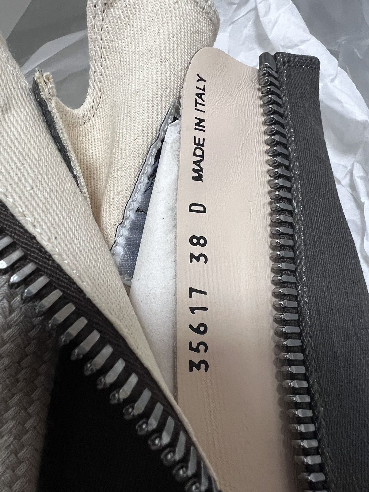 Rick Owens × Rick Owens Drkshdw Rick owens drkshdw jumbo laces ramones abstract sneakers Size US 7.5 / IT 37.5 - 10 Thumbnail
