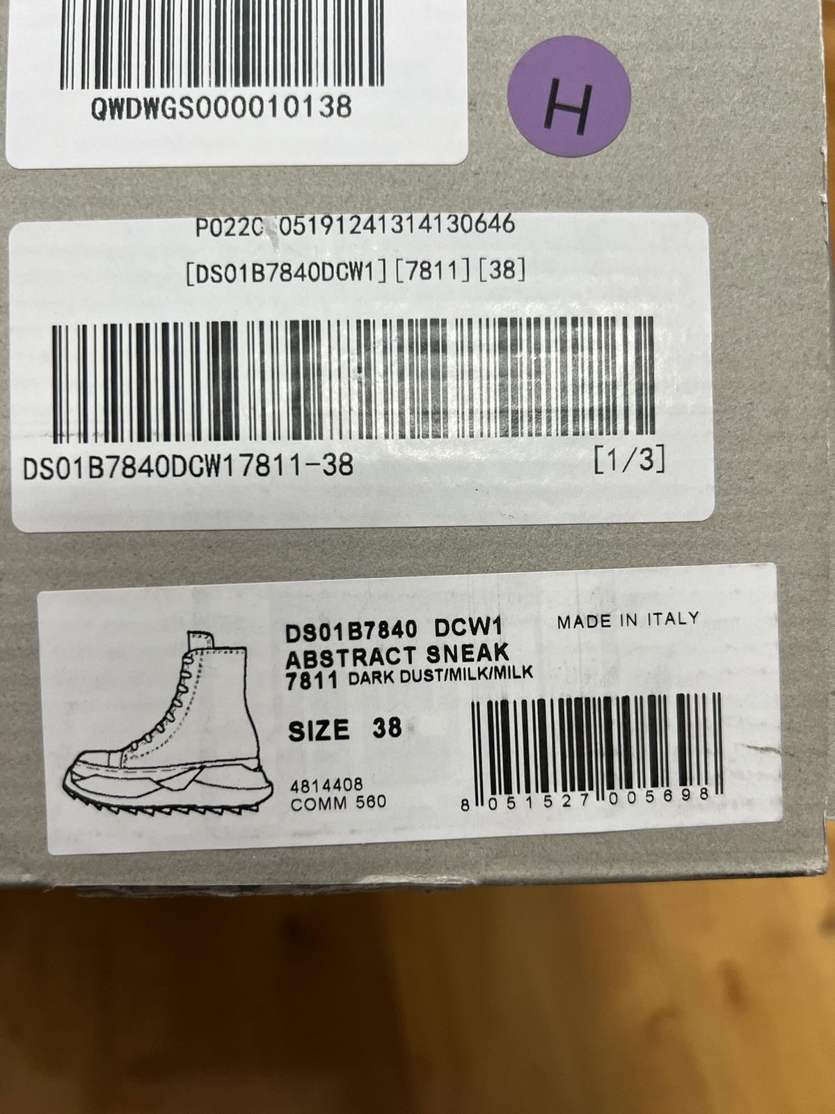 Rick Owens × Rick Owens Drkshdw Rick owens drkshdw jumbo laces ramones abstract sneakers Size US 7.5 / IT 37.5 - 13 Thumbnail