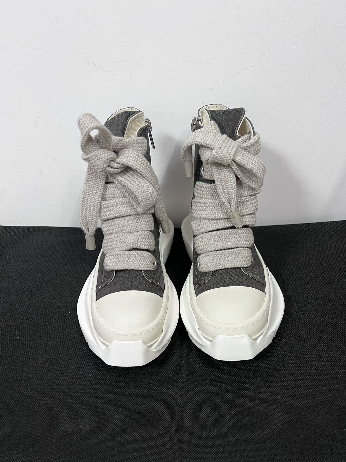 Rick Owens × Rick Owens Drkshdw Rick owens drkshdw jumbo laces ramones abstract sneakers Size US 7.5 / IT 37.5 - 4 Thumbnail