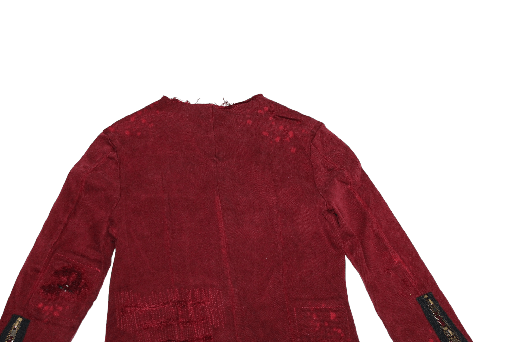 Seditionaries VTG🔥HUDSON seditionaries distressed multi zippers jacket Size US S / EU 44-46 / 1 - 11 Thumbnail