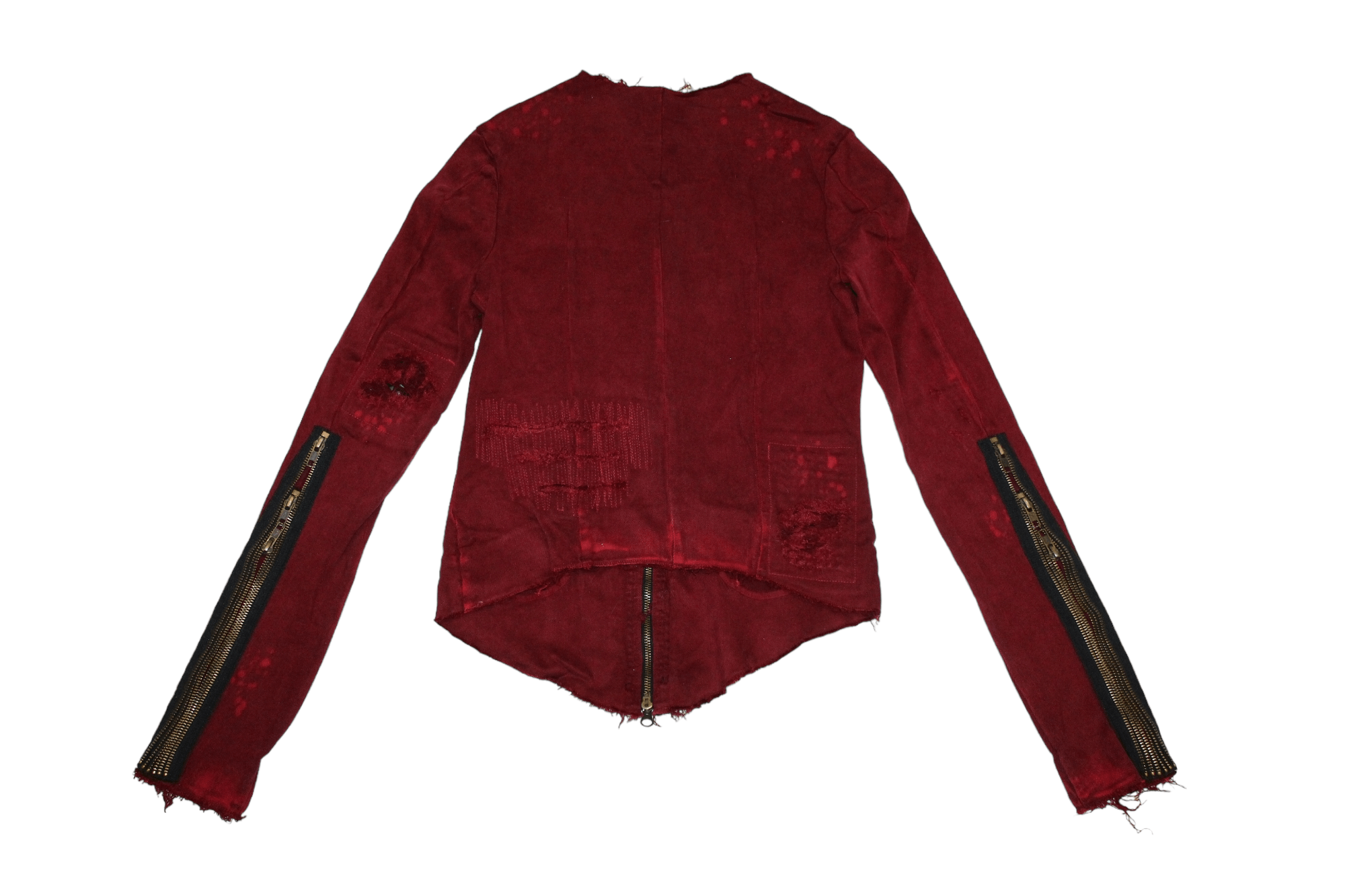 Seditionaries VTG🔥HUDSON seditionaries distressed multi zippers jacket Size US S / EU 44-46 / 1 - 10 Thumbnail