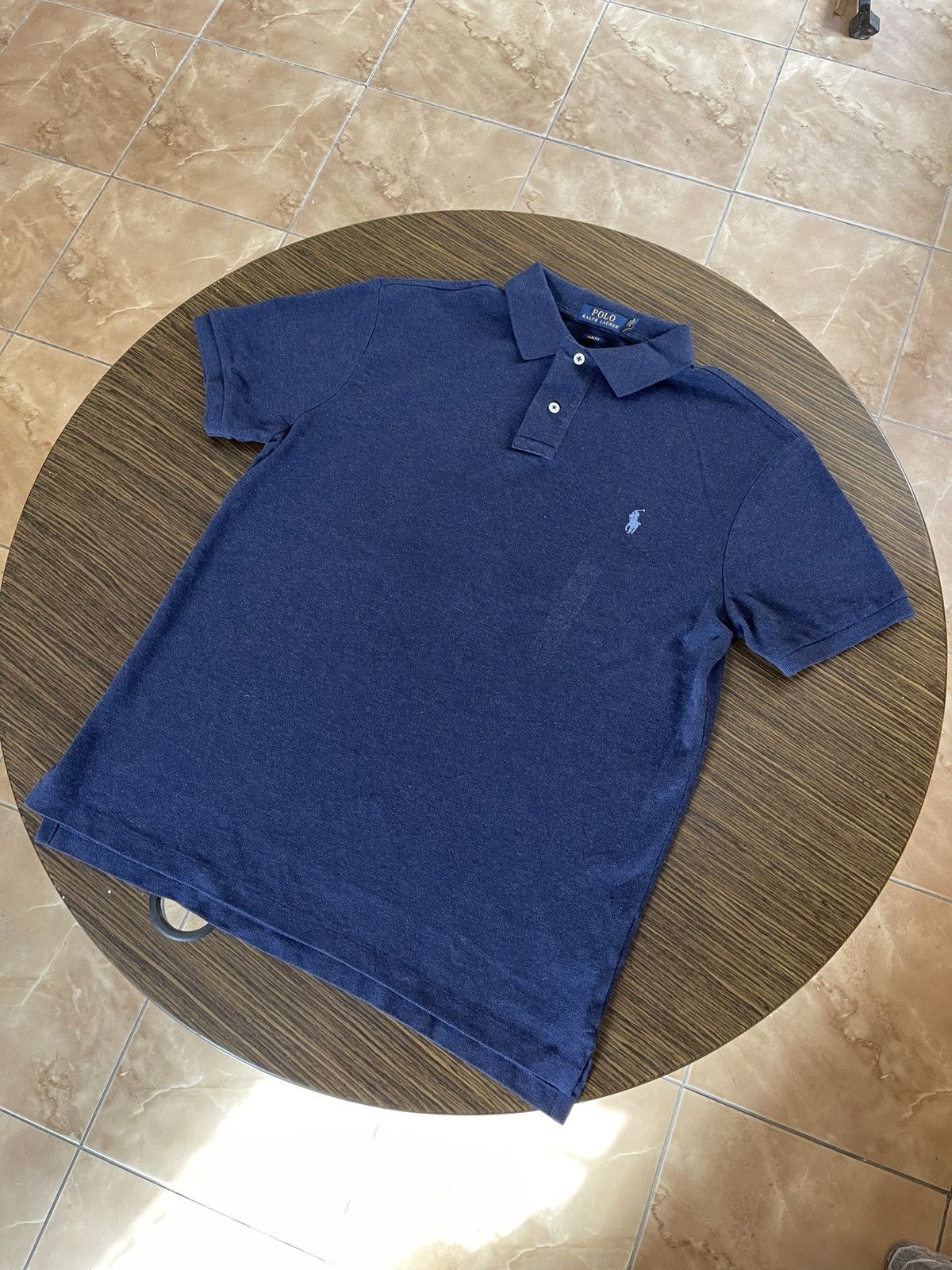 Polo Ralph Lauren Polo Ralph Lauren blue basic polo tee shirt Size US L / EU 52-54 / 3 - 3 Thumbnail