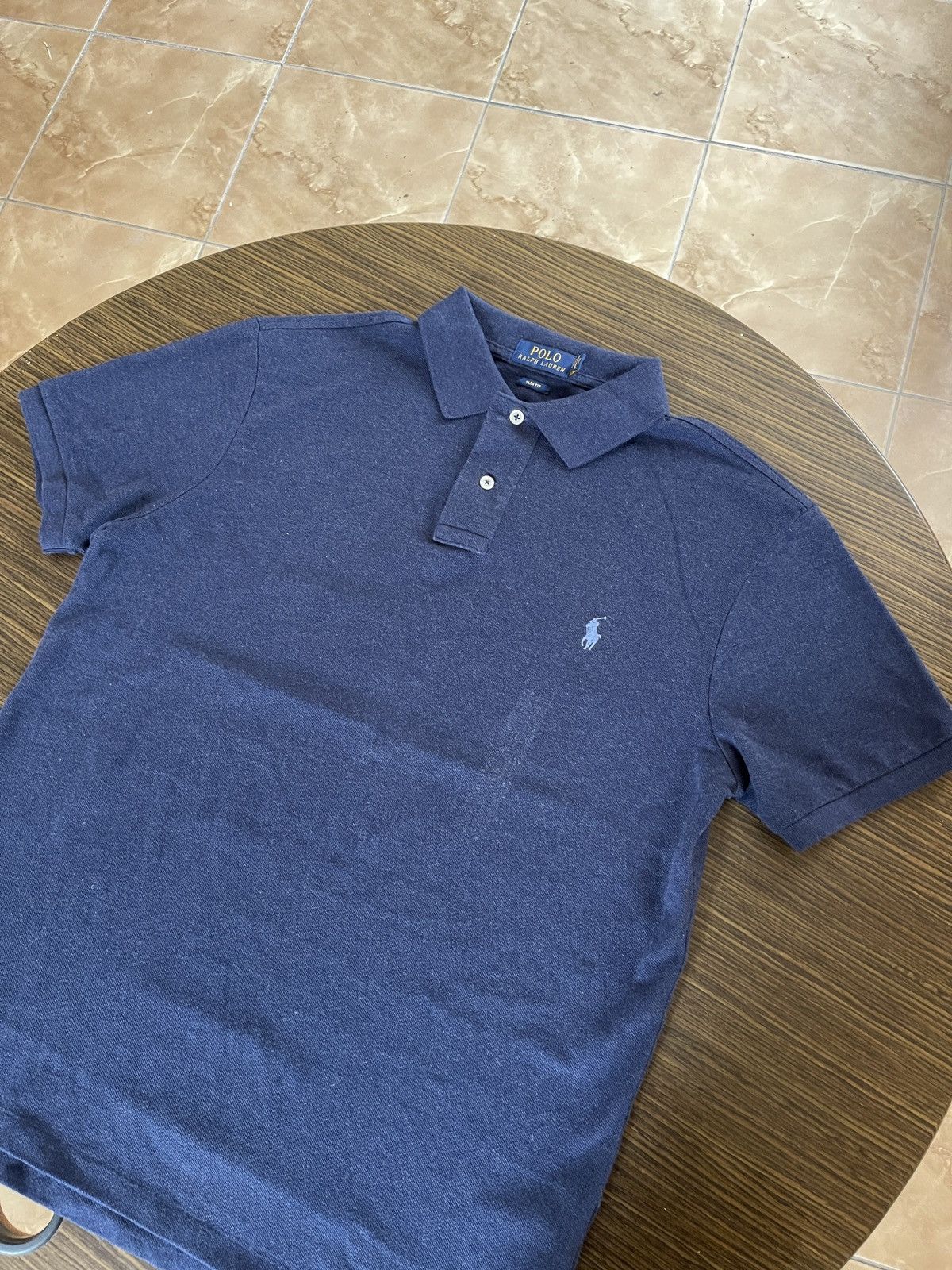 Polo Ralph Lauren Polo Ralph Lauren blue basic polo tee shirt Size US L / EU 52-54 / 3 - 1 Thumbnail