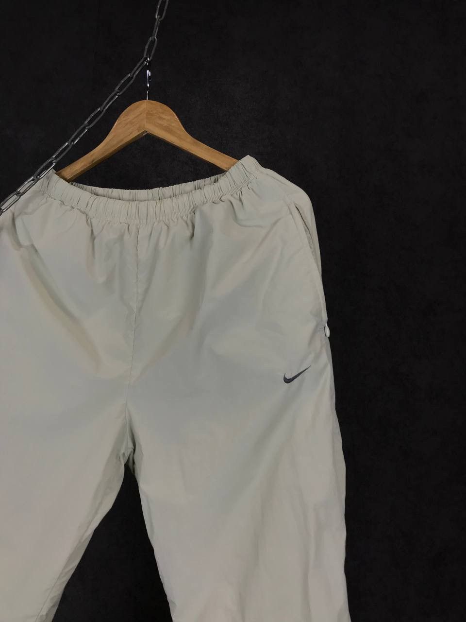 Vintage Nike swoosh streetwear vintage sweatpants Size US 32 / EU 48 - 2 Thumbnail