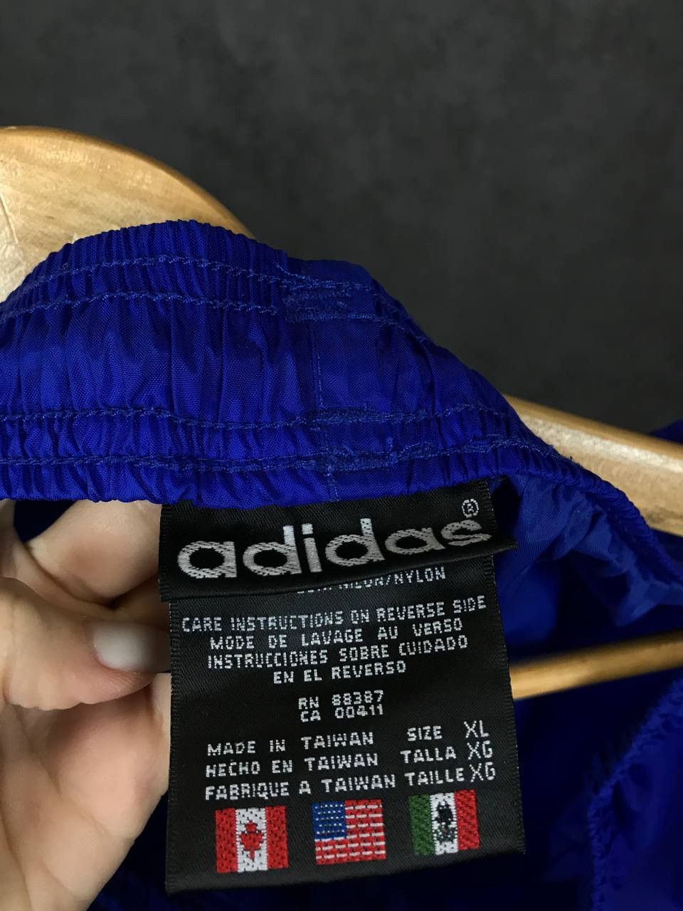 Other Adidas vintage rare streetwear nylon sweatpants Size US 36 / EU 52 - 3 Thumbnail