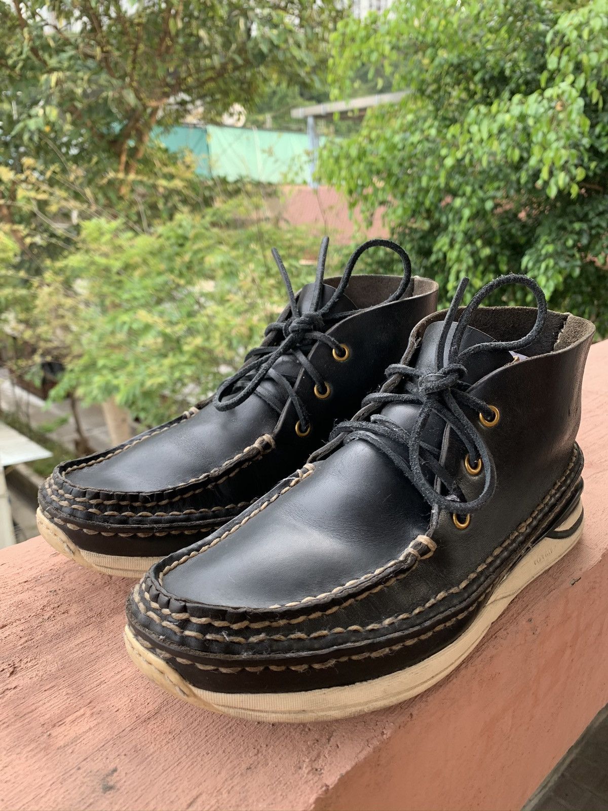 Visvim Visvim voyageur Moc Folk Boots FBT Hockney | Grailed