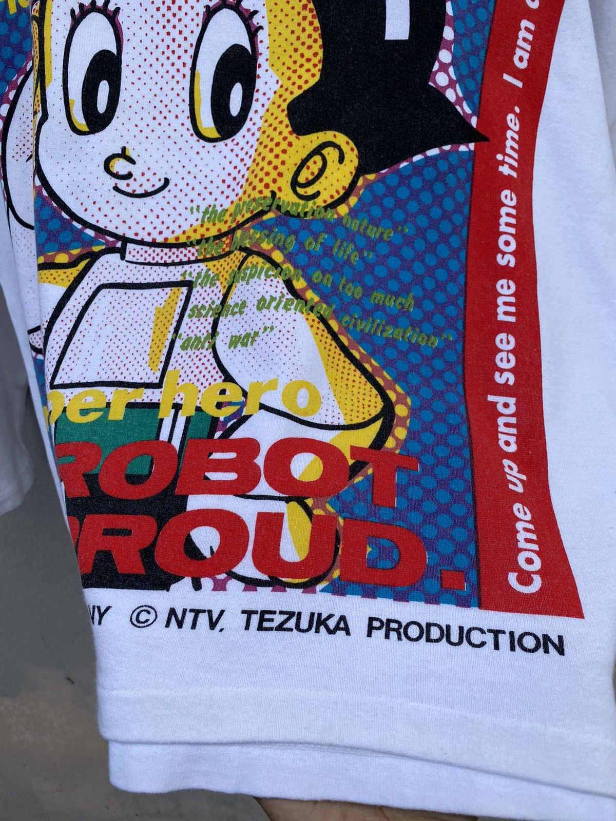 Anime 💥RARE💥1970s ASTRO BOY Tezuka Production OVP Akira Tee Size US M / EU 48-50 / 2 - 5 Thumbnail