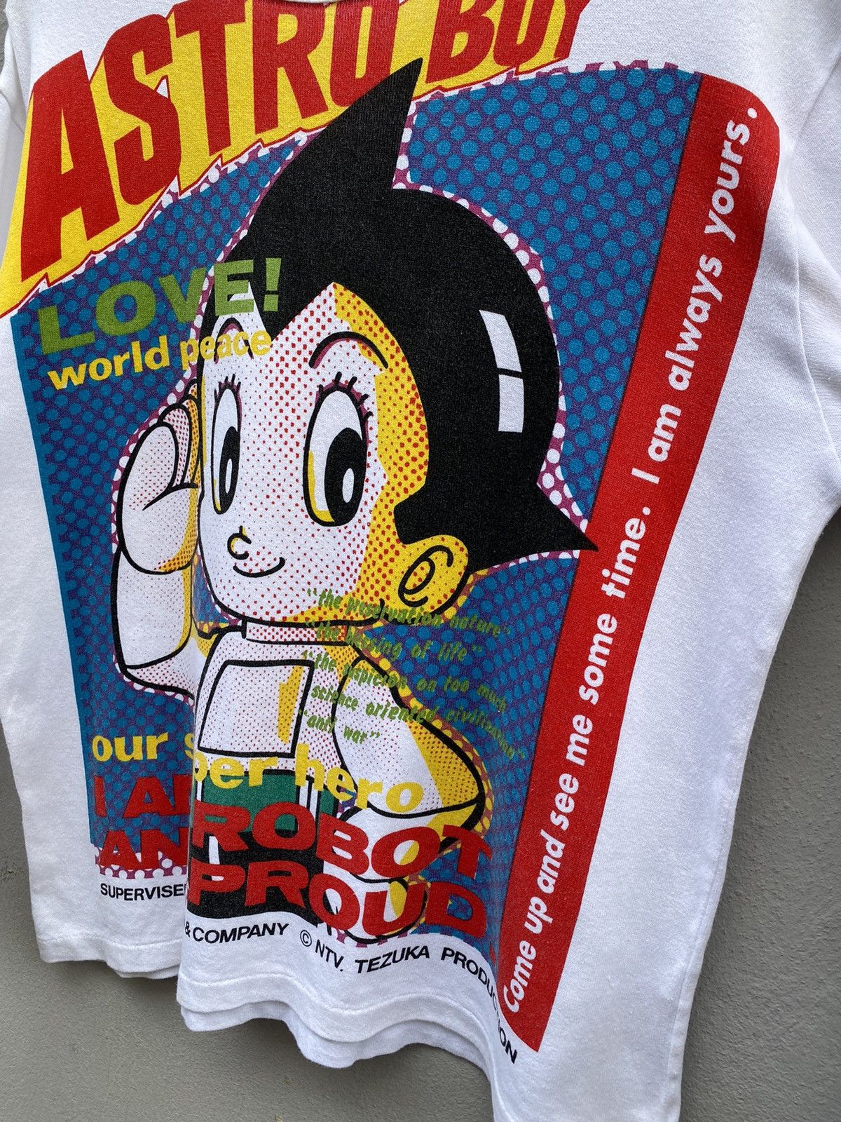 Anime 💥RARE💥1970s ASTRO BOY Tezuka Production OVP Akira Tee Size US M / EU 48-50 / 2 - 6 Thumbnail