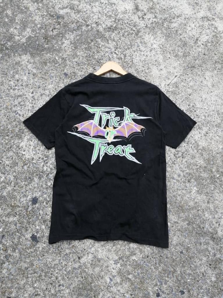 Hard Rock Cafe × Vintage Vintage 90s Hard Rock Cafe Halloween Trick Or Treat Tee Size US S / EU 44-46 / 1 - 1 Thumbnail