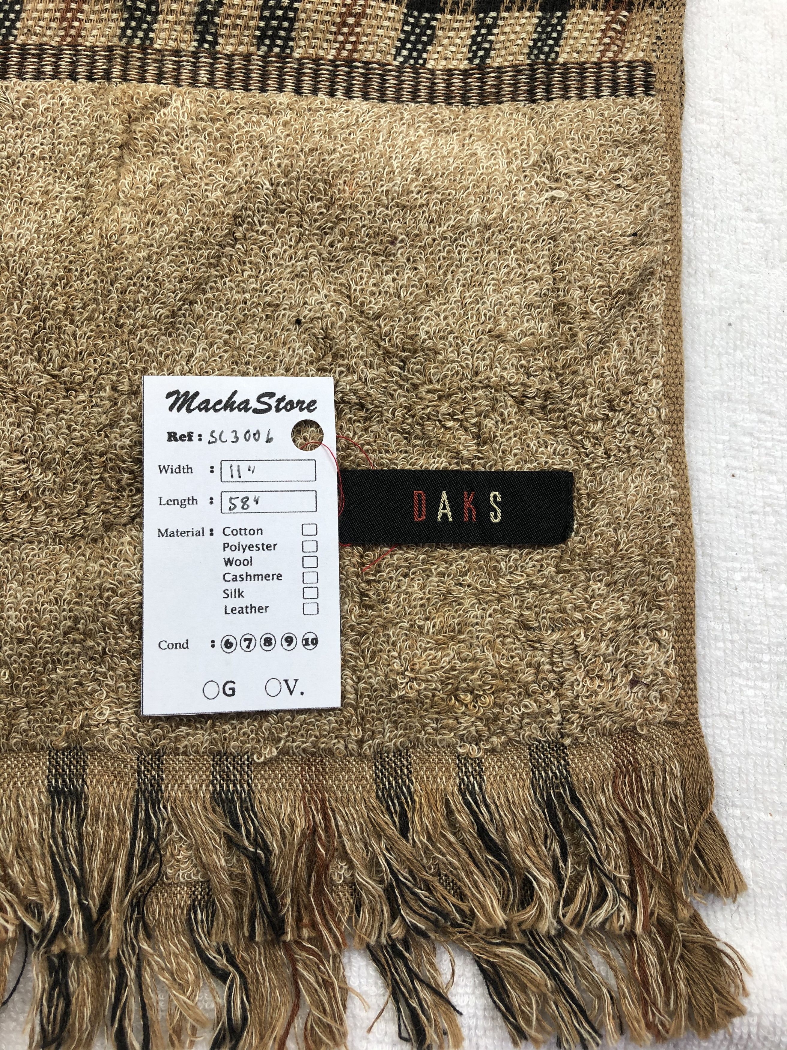 DAKS Daks London Scarf / Muffler / Neckwear Size ONE SIZE - 3 Thumbnail
