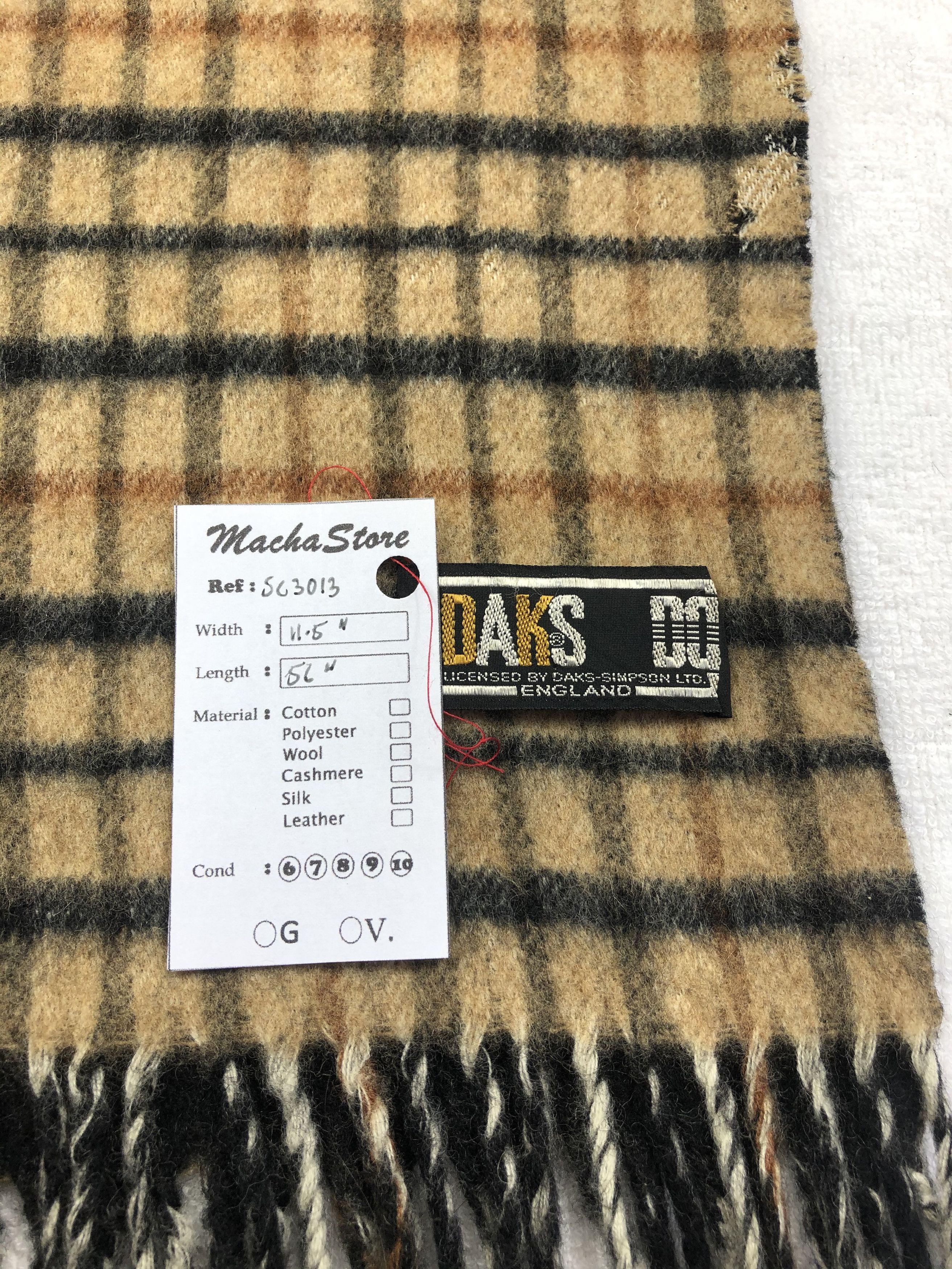 DAKS Daks London Scarf / Muffler / Neckwear Size ONE SIZE - 3 Thumbnail