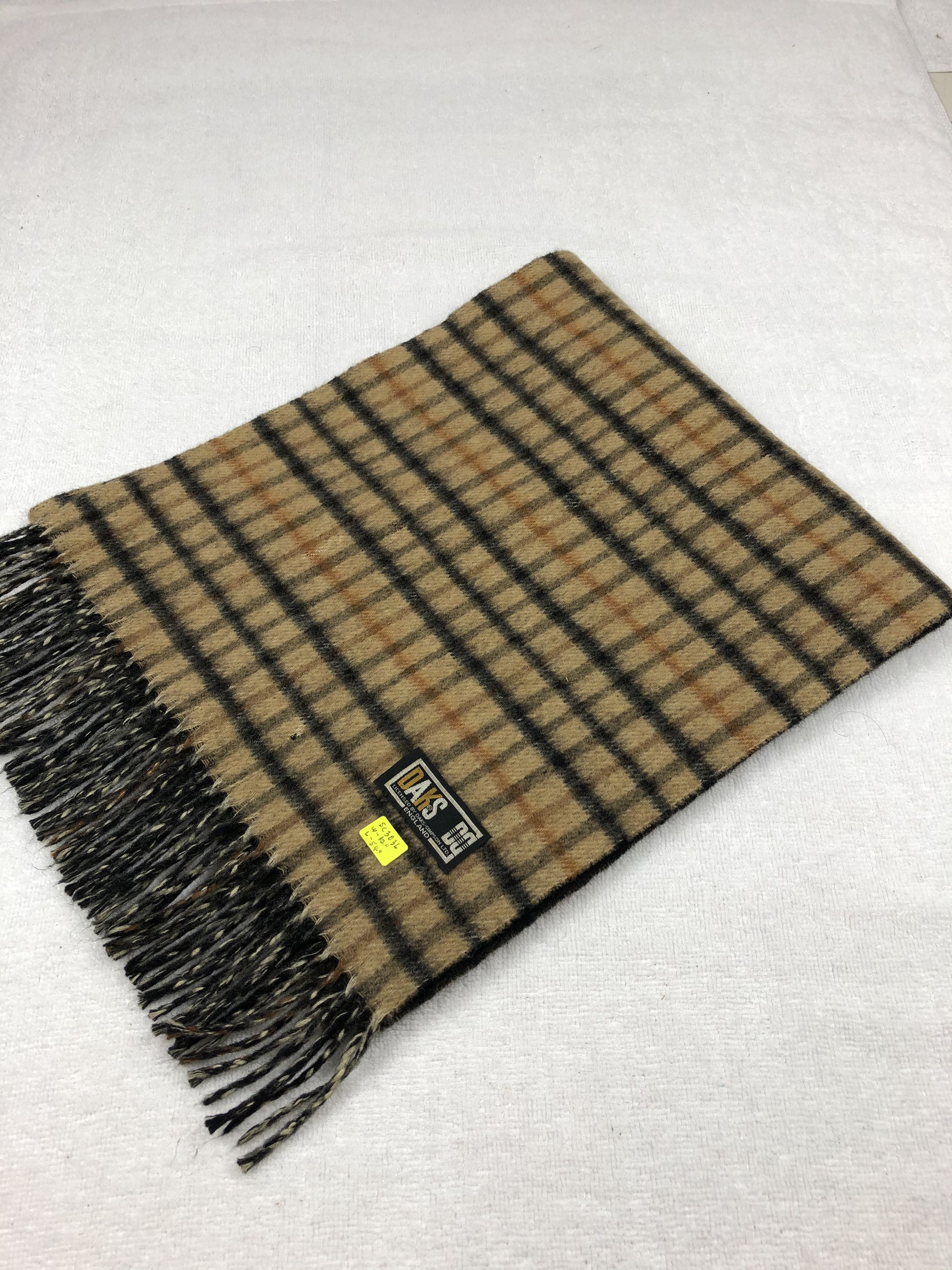 DAKS Daks London Wool Scarf / Muffler / Neckwear Size ONE SIZE - 6 Thumbnail