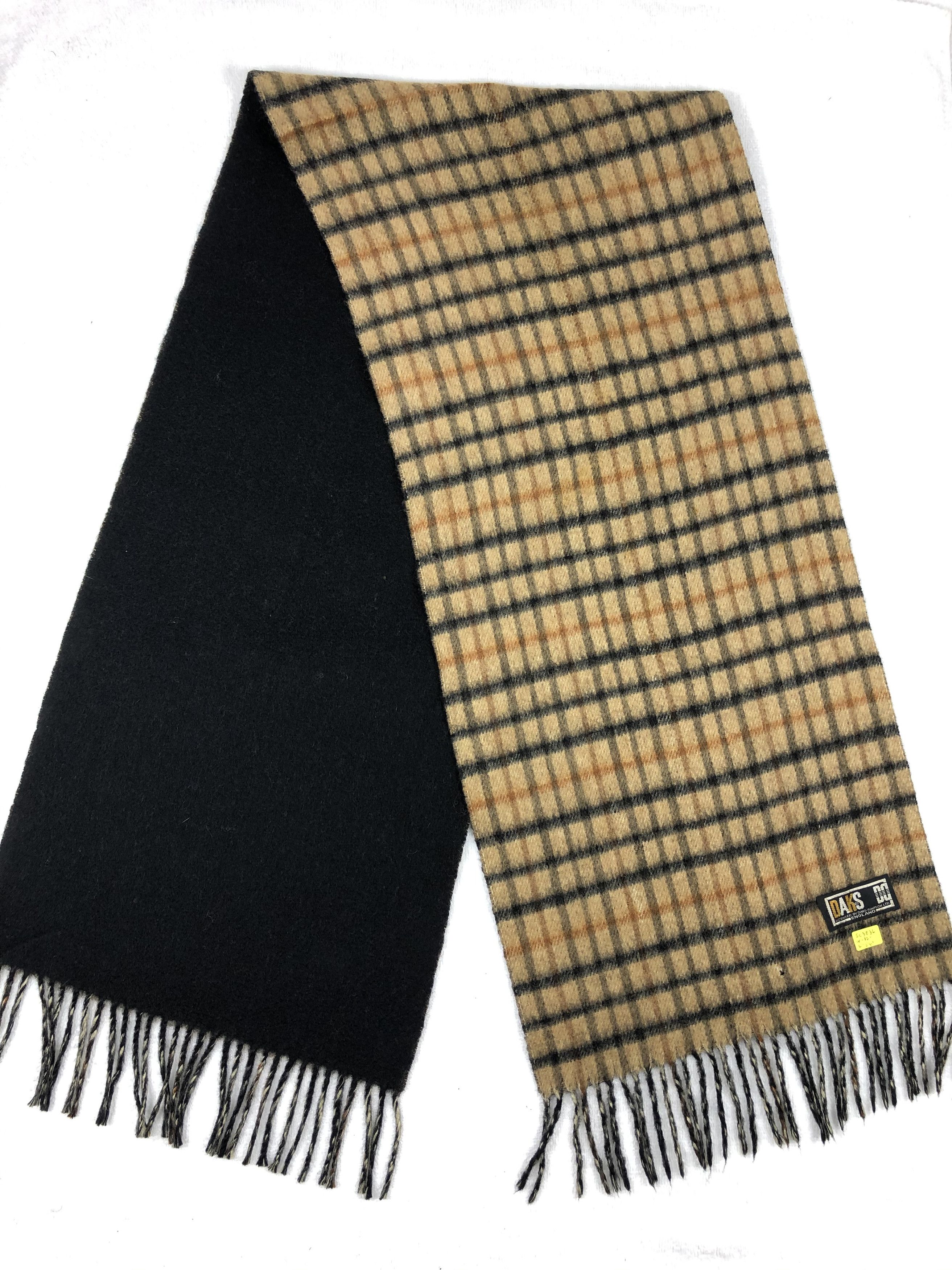 DAKS Daks London Wool Scarf / Muffler / Neckwear Size ONE SIZE - 8 Thumbnail
