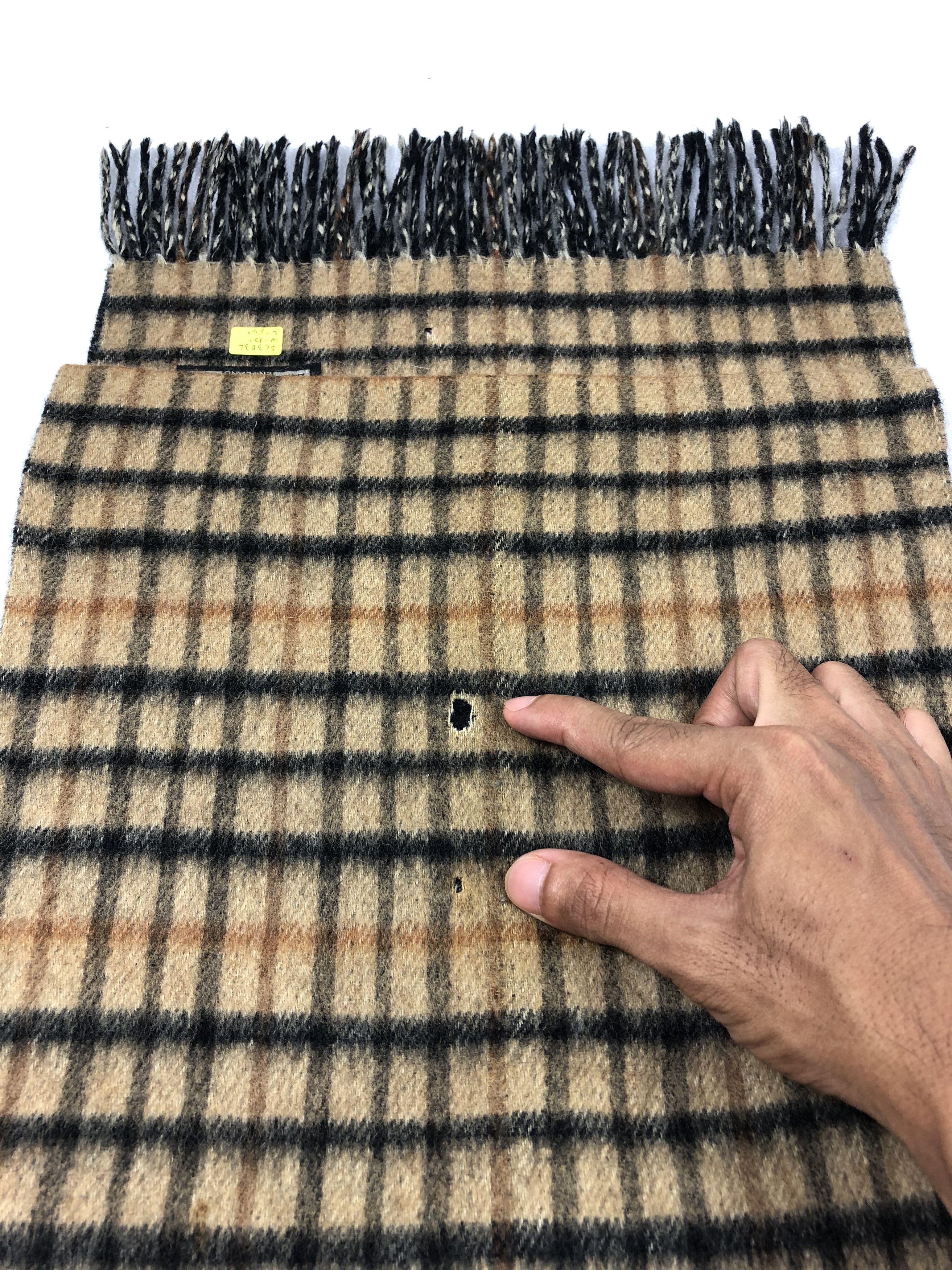 DAKS Daks London Wool Scarf / Muffler / Neckwear Size ONE SIZE - 7 Thumbnail