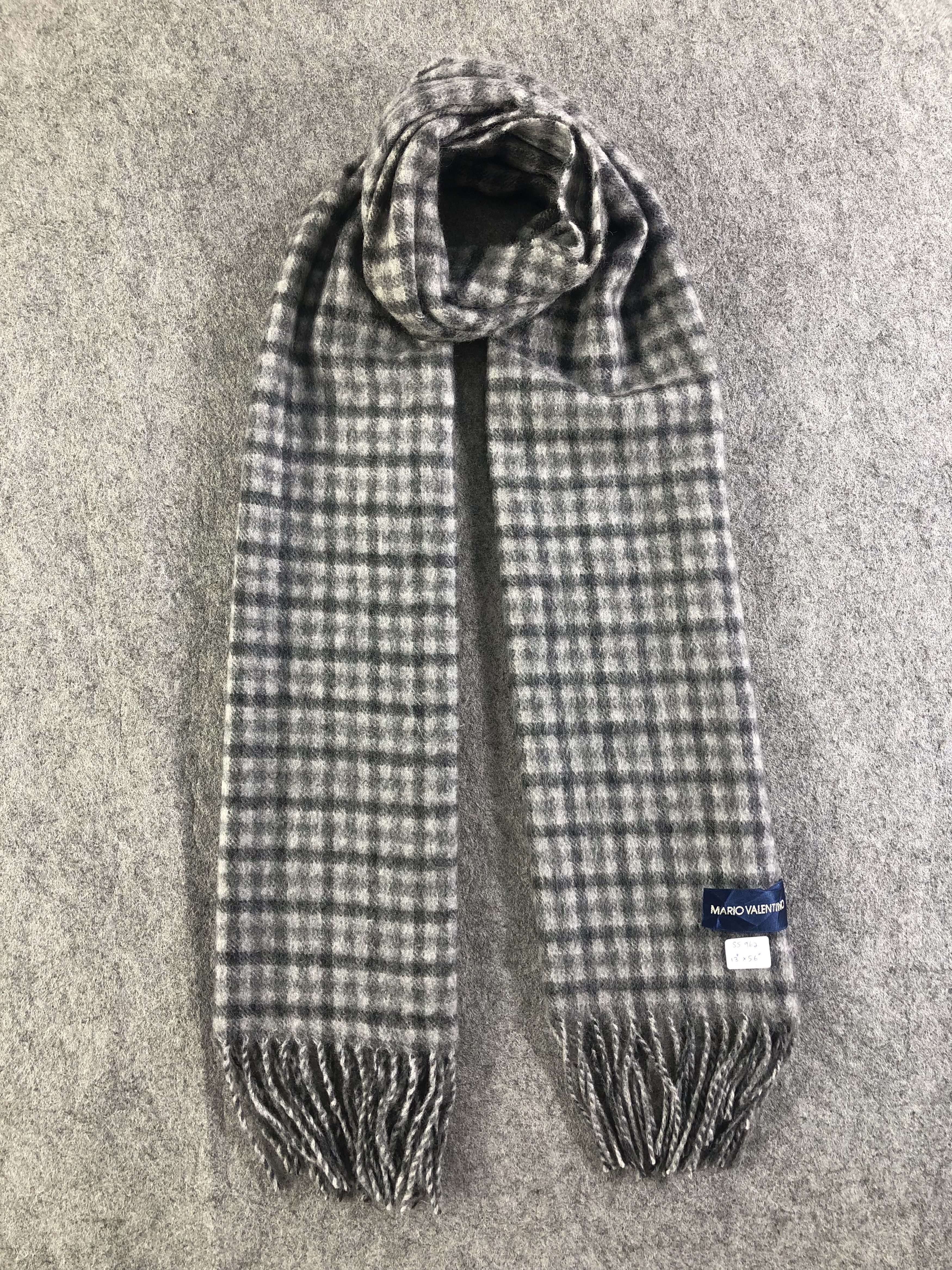 image of Italian Designers x Vintage Mario Valentino Scarf / Muffler / Neckwear, Men's