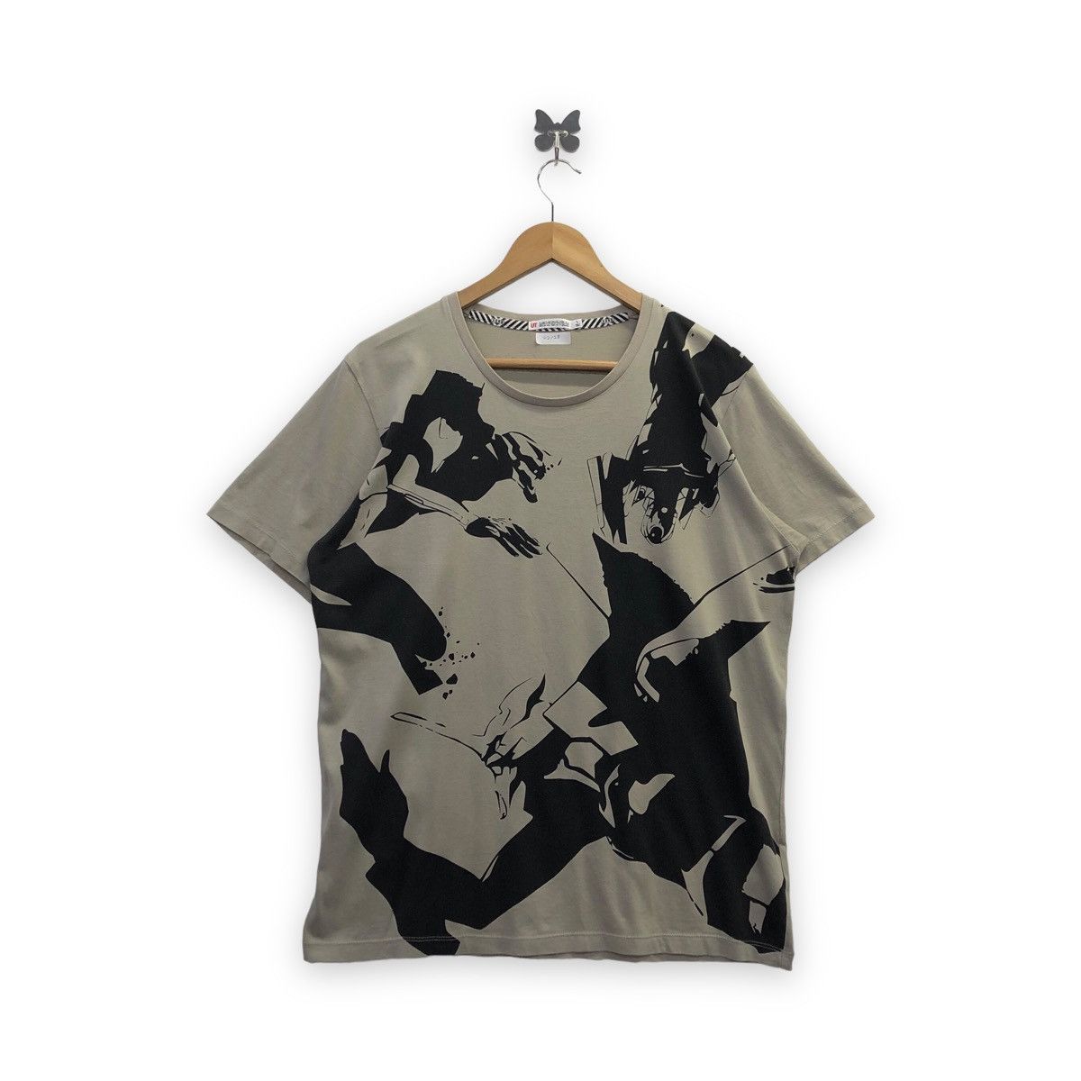 ‘Rare!! EVANGELION 2.0 Anime Overprint T-shirt