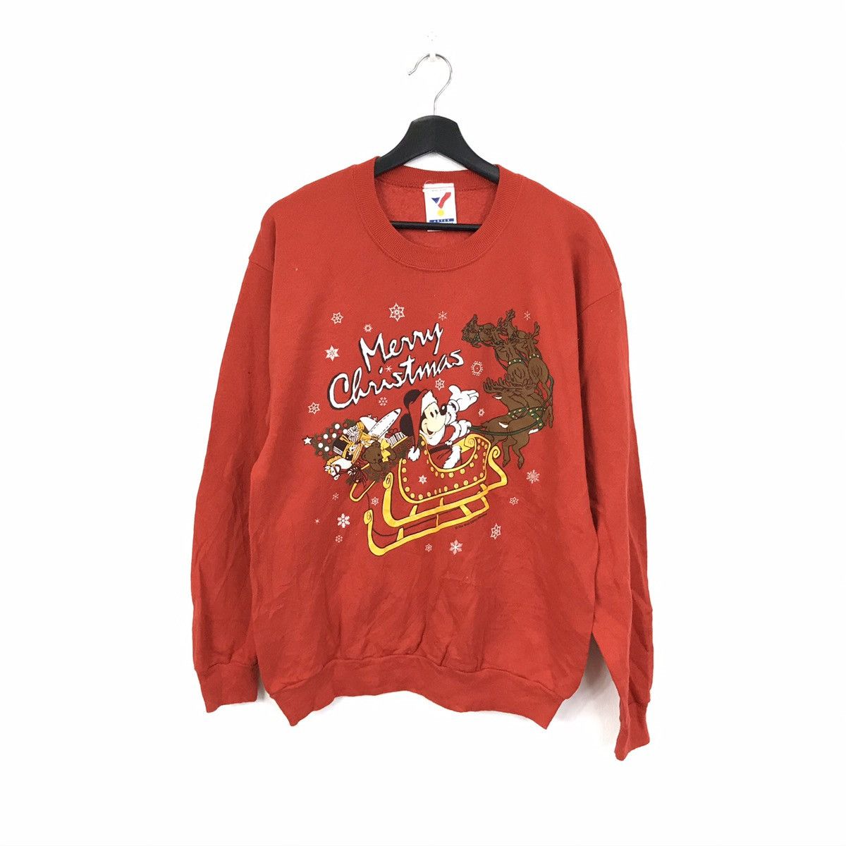 Vintage MICKEY MOUSE Merry Chrismas unisex sweatshirt usa