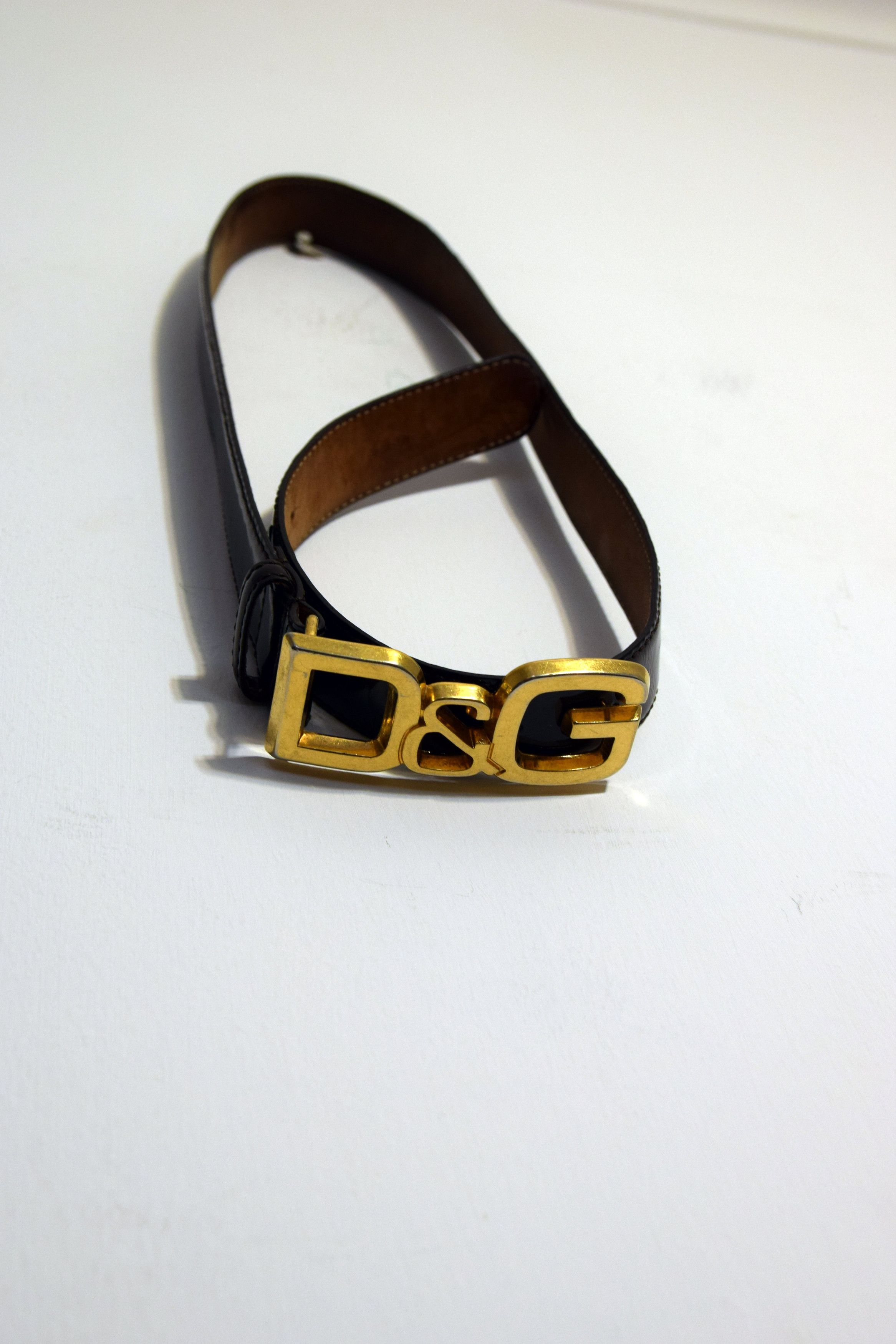 Dolce & Gabbana Dolce&Gabbana Brown Leather Belt 90 cm / 36 inch Size ONE SIZE - 1 Thumbnail
