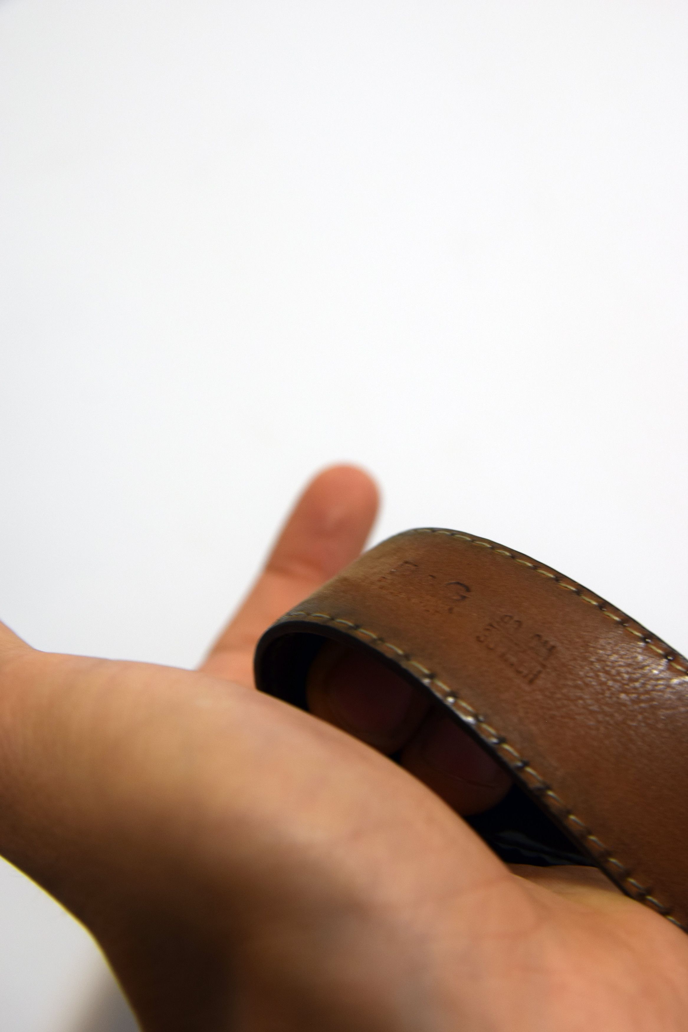 Dolce & Gabbana Dolce&Gabbana Brown Leather Belt 90 cm / 36 inch Size ONE SIZE - 3 Thumbnail