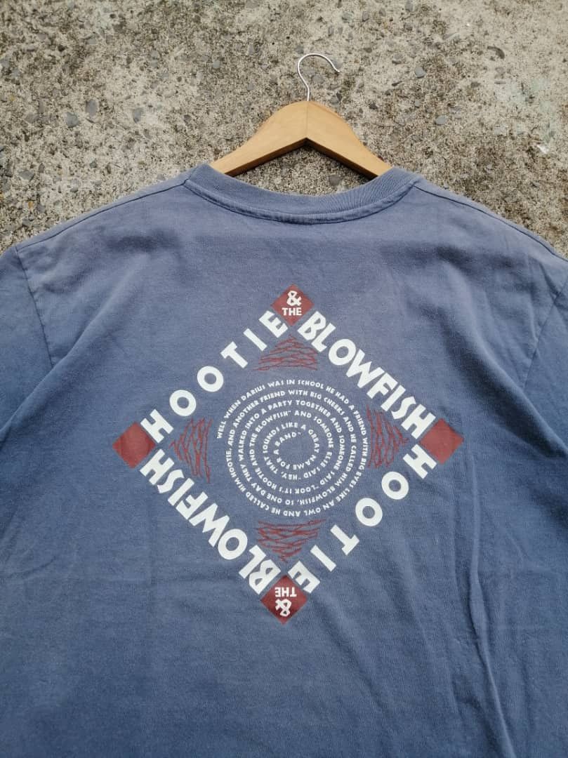 Band Tees × Vintage Vintage Anvil Hootie & The Blowfish Tee Size US L / EU 52-54 / 3 - 2 Thumbnail