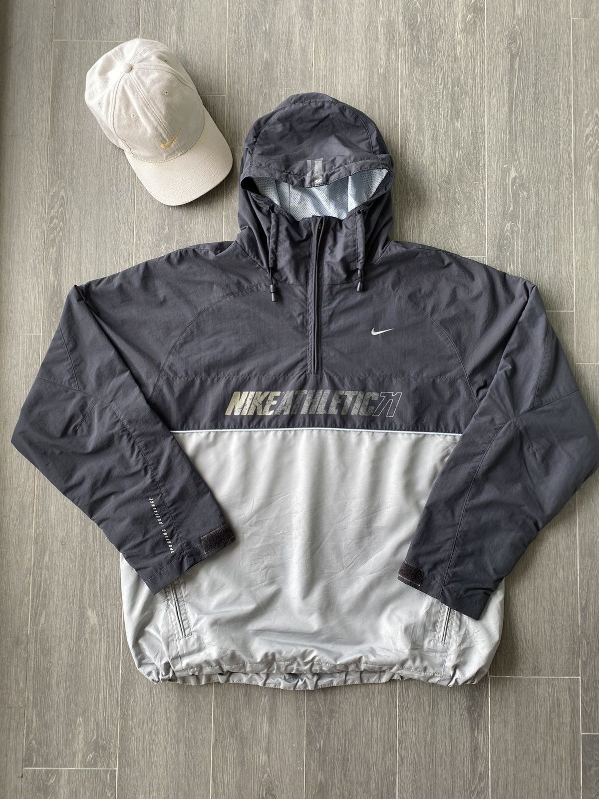 Nike vintage half zip sale