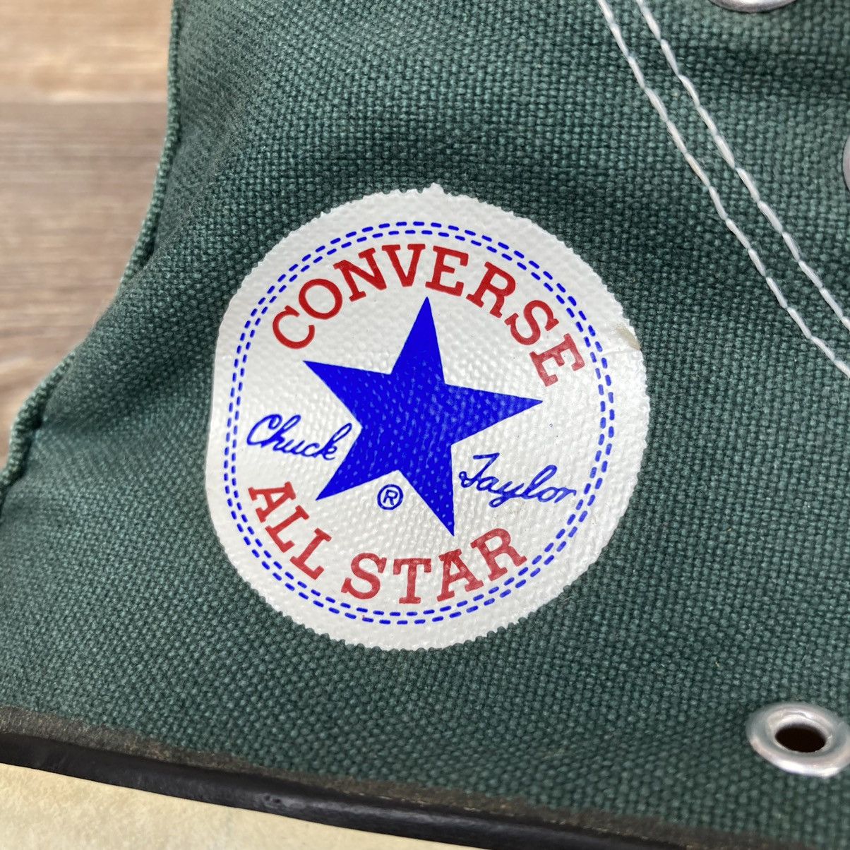 Converse Vintage Converse chuck Taylor Made in USA green sneakers Size US 6.5 / EU 39-40 - 9 Thumbnail