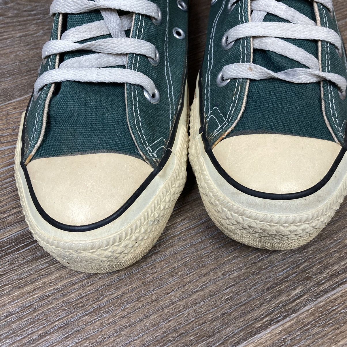 Converse Vintage Converse chuck Taylor Made in USA green sneakers Size US 6.5 / EU 39-40 - 8 Thumbnail