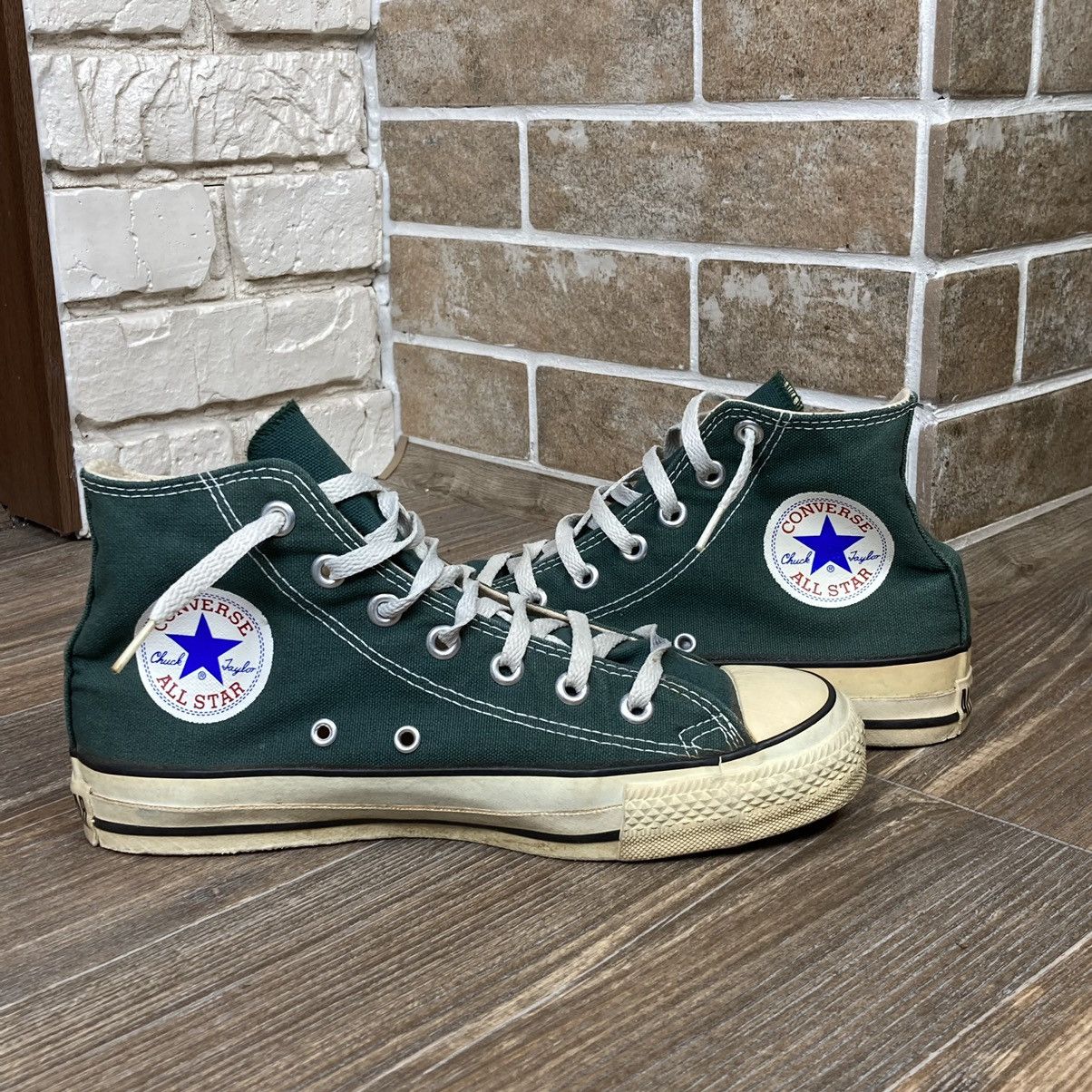 Converse Vintage Converse chuck Taylor Made in USA green sneakers Size US 6.5 / EU 39-40 - 2 Thumbnail
